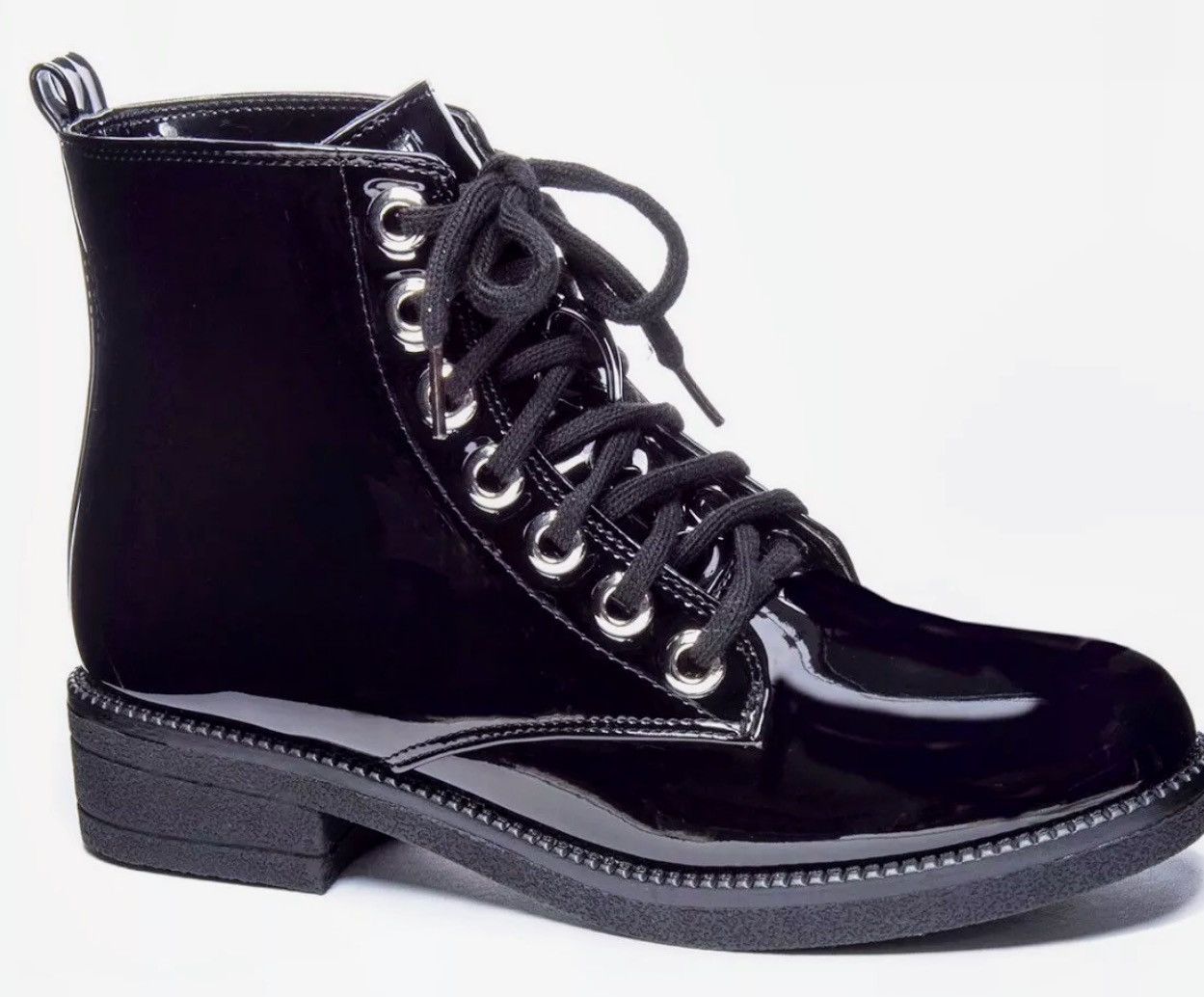 Cold Laundry NEW DIRTY LAUNDRY STEFAN PATENT LEATHER BLACK BOOTS Size 9.5 Size US 9.5 / IT 39.5 - 2 Thumbnail