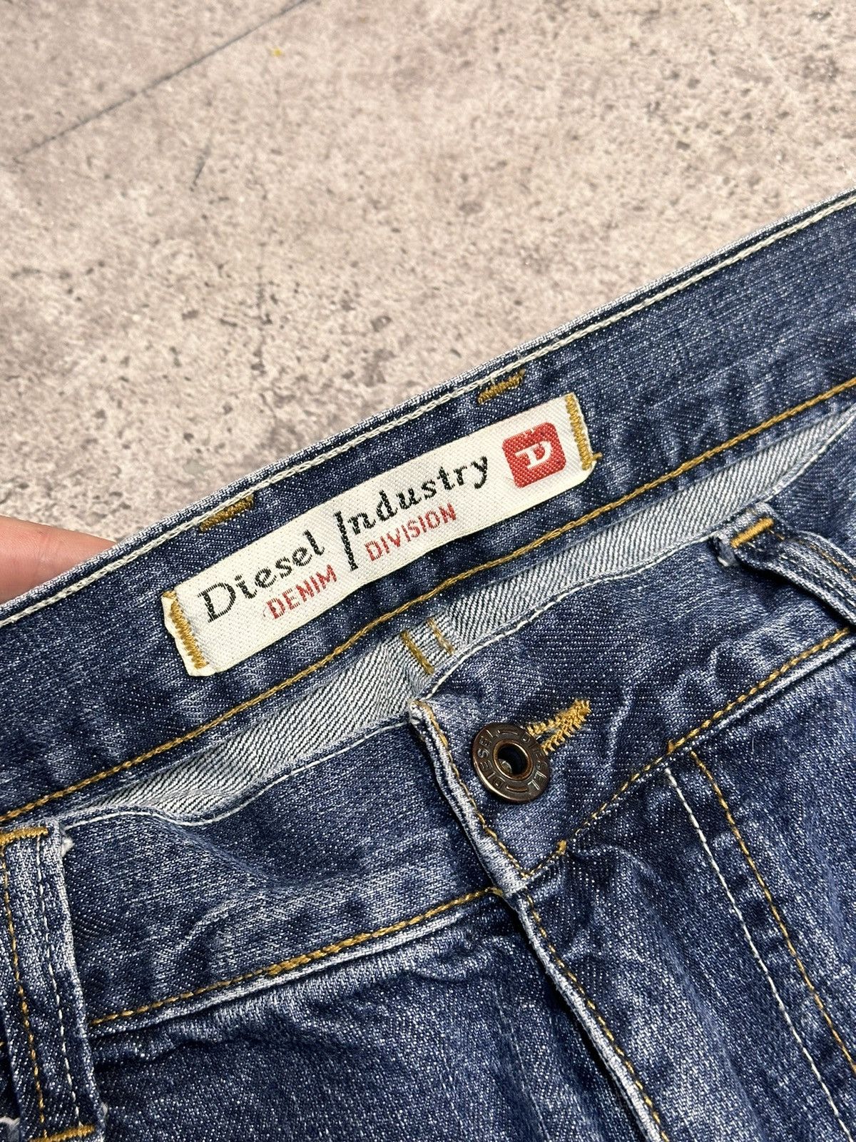 Diesel Vintage Diesel Bontage Denim Cargo Pants Avantgarde Luxury Size US 38 / EU 54 - 7 Thumbnail