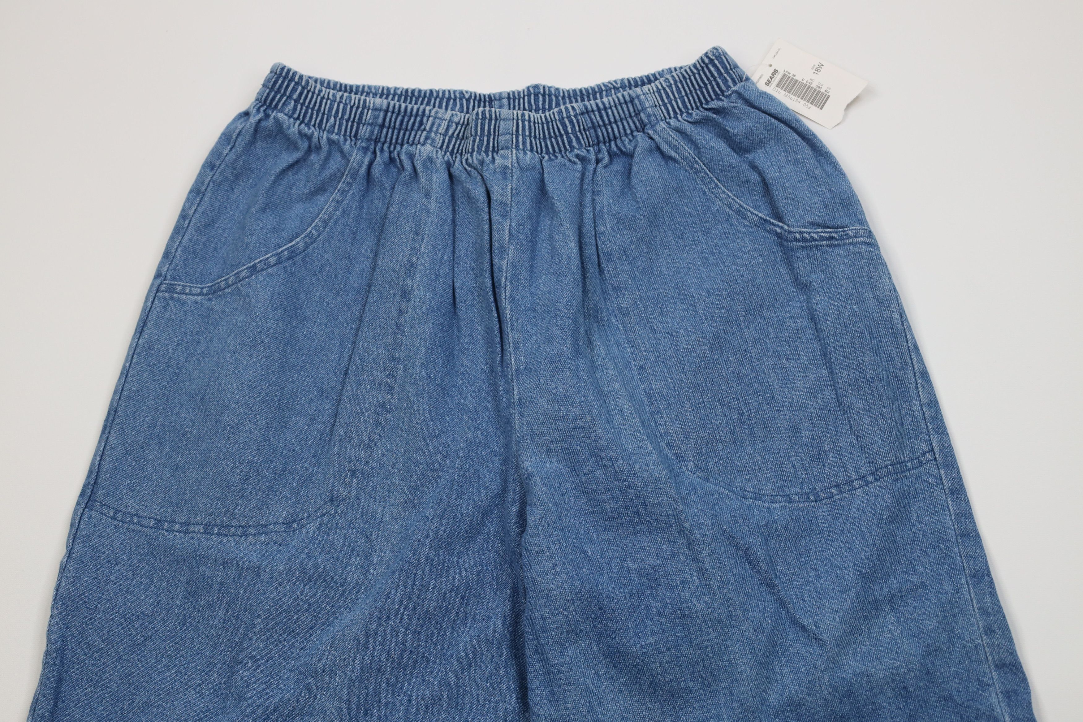 Vintage Deadstock Vintage 90s Streetwear Denim Jeans USA Blue Size 40" / US 18 - 2 Thumbnail