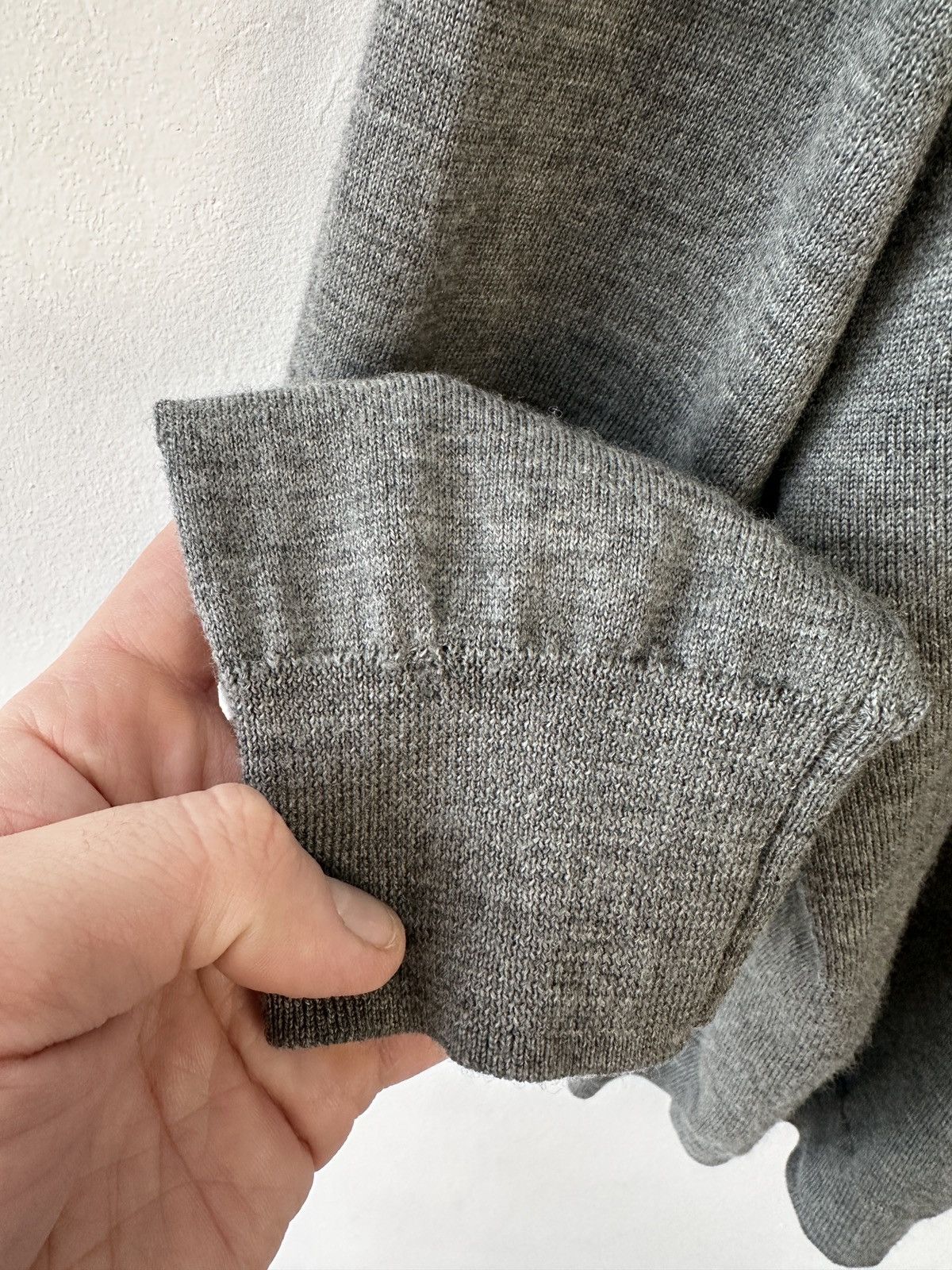 Polo Ralph Lauren Polo Ralph Lauren Merino Wool Long Sleeve Polo Sweater L Size US L / EU 52-54 / 3 - 9 Thumbnail
