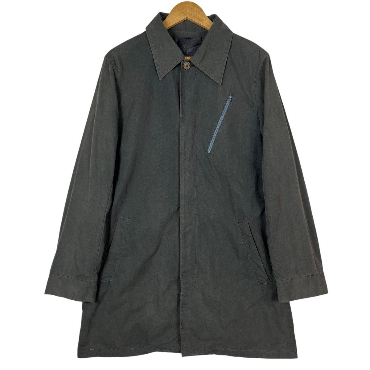 Japanese Brand 🔥 LOWRIDER ZIPPER TRENCH COAT MADE IN JAPAN Size US M / EU 48-50 / 2 - 2 Thumbnail