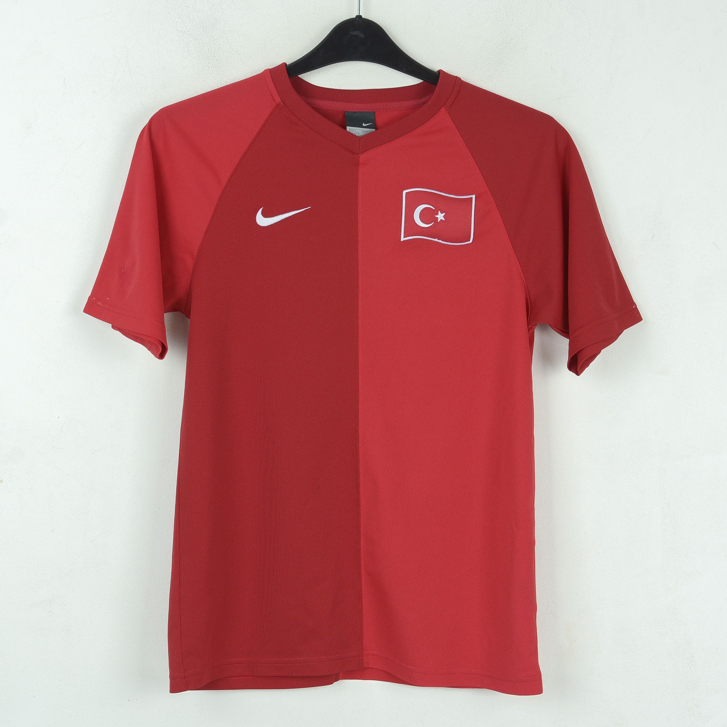 Nike Turkey Men XS Football Home UK 36/38 Shirt Kit 2006 2007 Top Size US XS / EU 42 / 0 - 1 Thumbnail