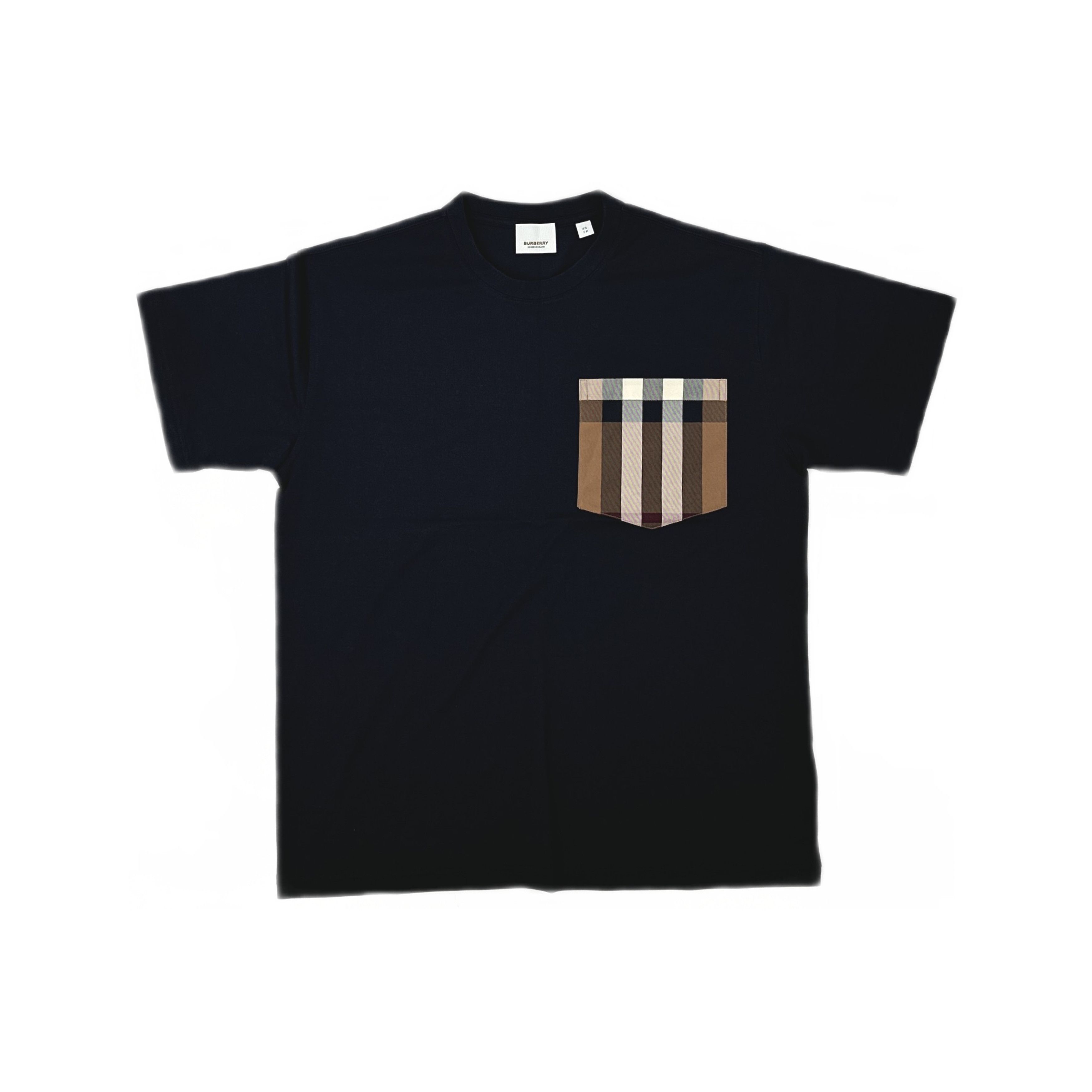 Burberry Burberry Check Pocket T-Shirt Size XS Size XS / US 0-2 / IT 36-38 - 1 Thumbnail