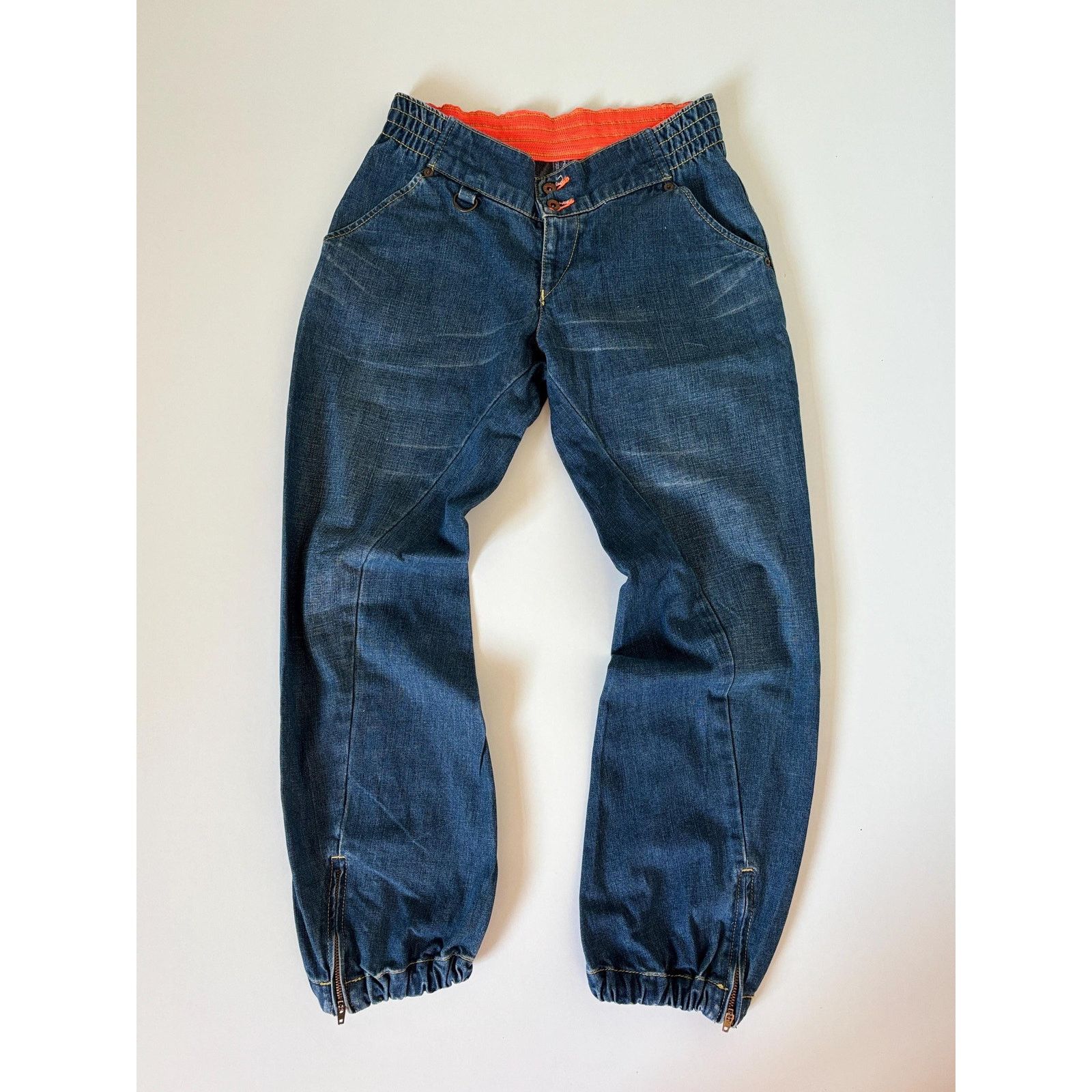 Levi's Levi’s Engineered Jeans Twisted Leg Elastic Waist Y2K Size US 28 / EU 44 - 2 Thumbnail