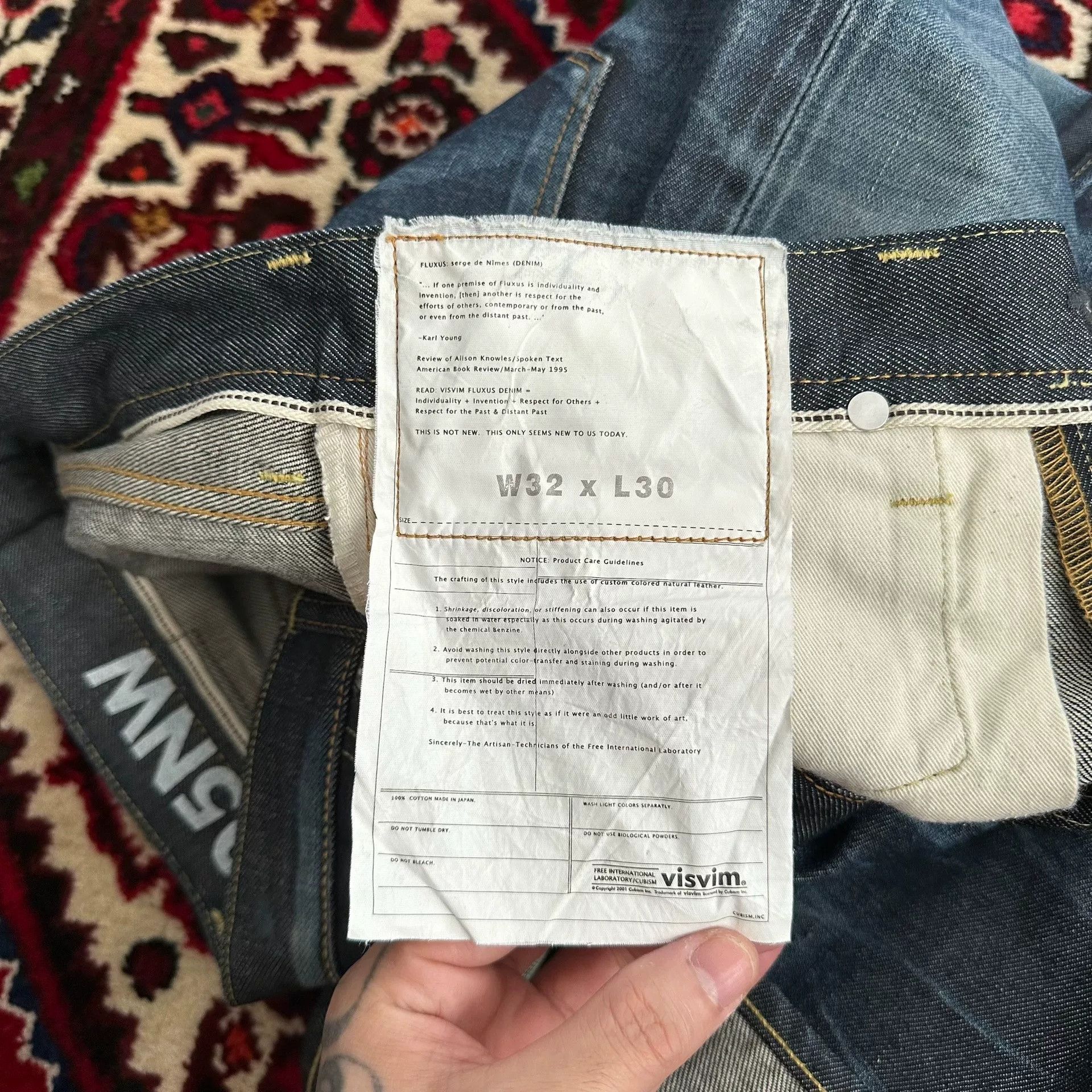 Visvim visvim 11AW 05NW Washed Jeans Size US 32 / EU 48 - 9 Thumbnail