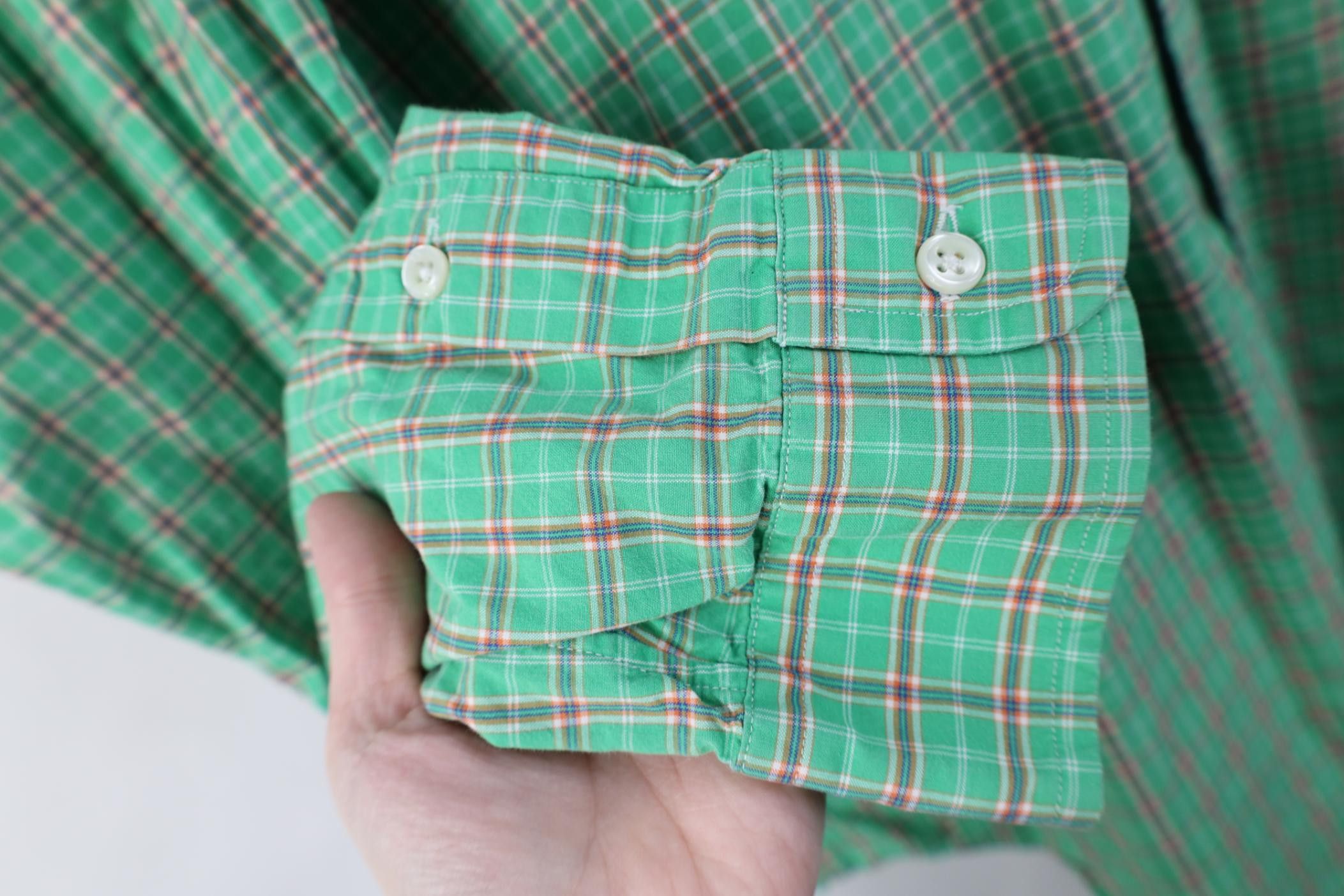 Polo Ralph Lauren Vintage 90s Ralph Lauren Collared Button Down Shirt Plaid Size US XL / EU 56 / 4 - 9 Thumbnail