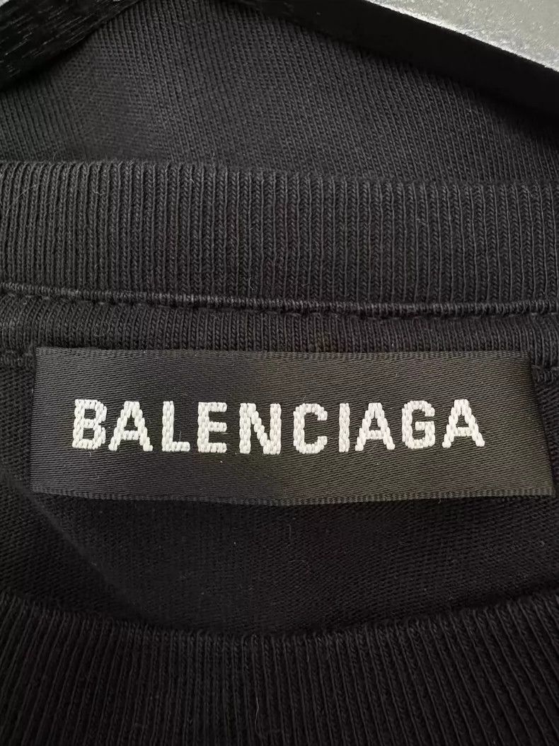 Balenciaga Balenciaga Black cola logo short sleeve 2501-Nextarrow Size US XXS / EU 40 - 7 Thumbnail
