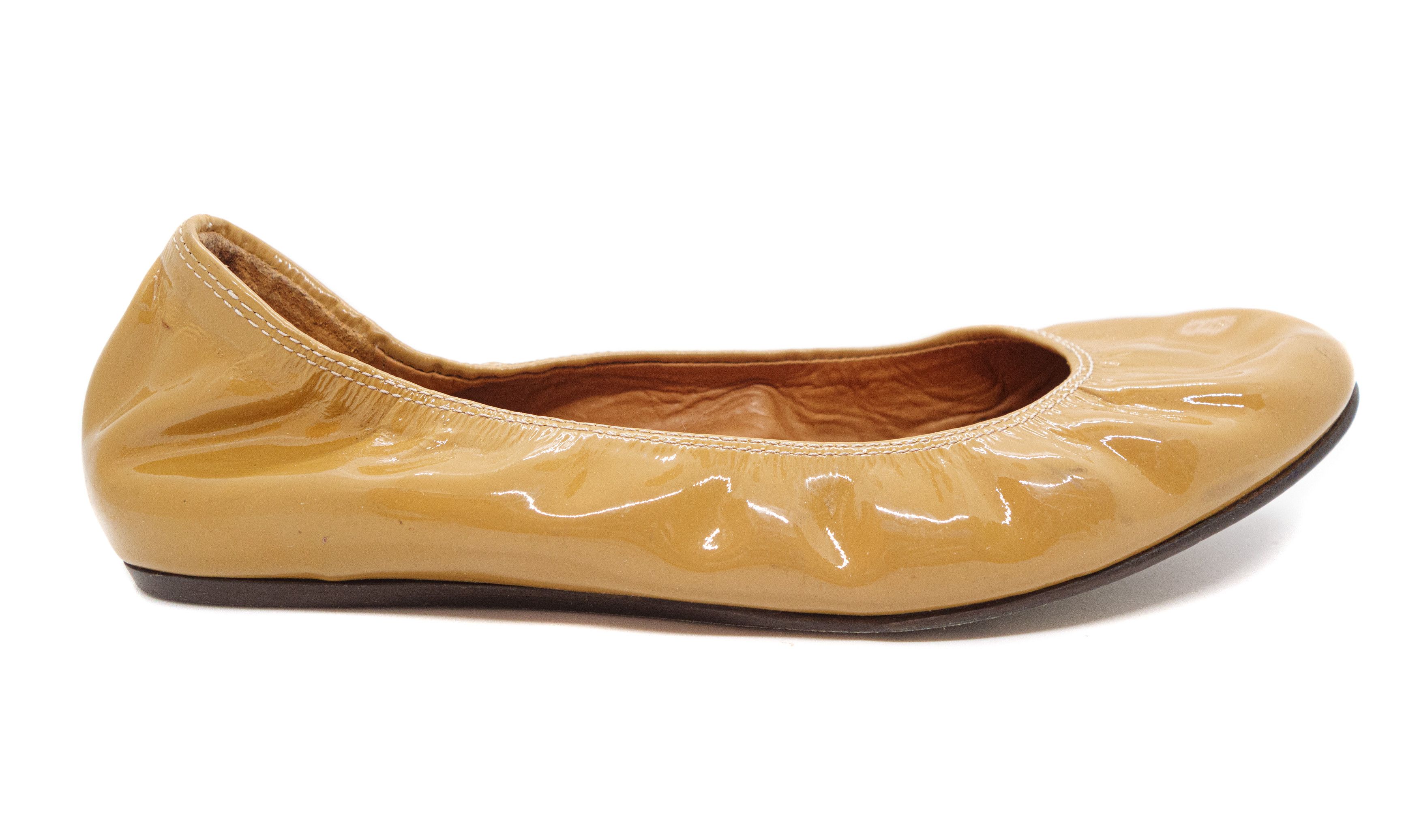 Lanvin 90S Patent Leather Boats Vintage Size US 8 / IT 38 - 2 Thumbnail