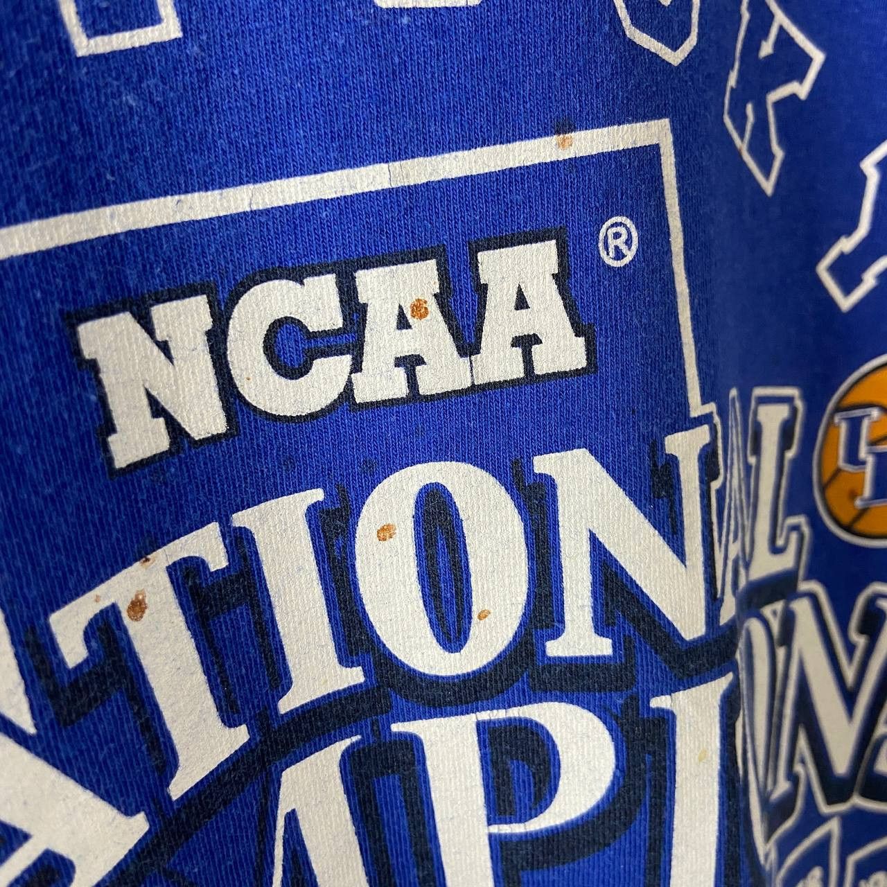 NBA Vintage Basketball Kentucky Nationals Champions T-Shirt Size US XXL / EU 58 / 5 - 4 Thumbnail