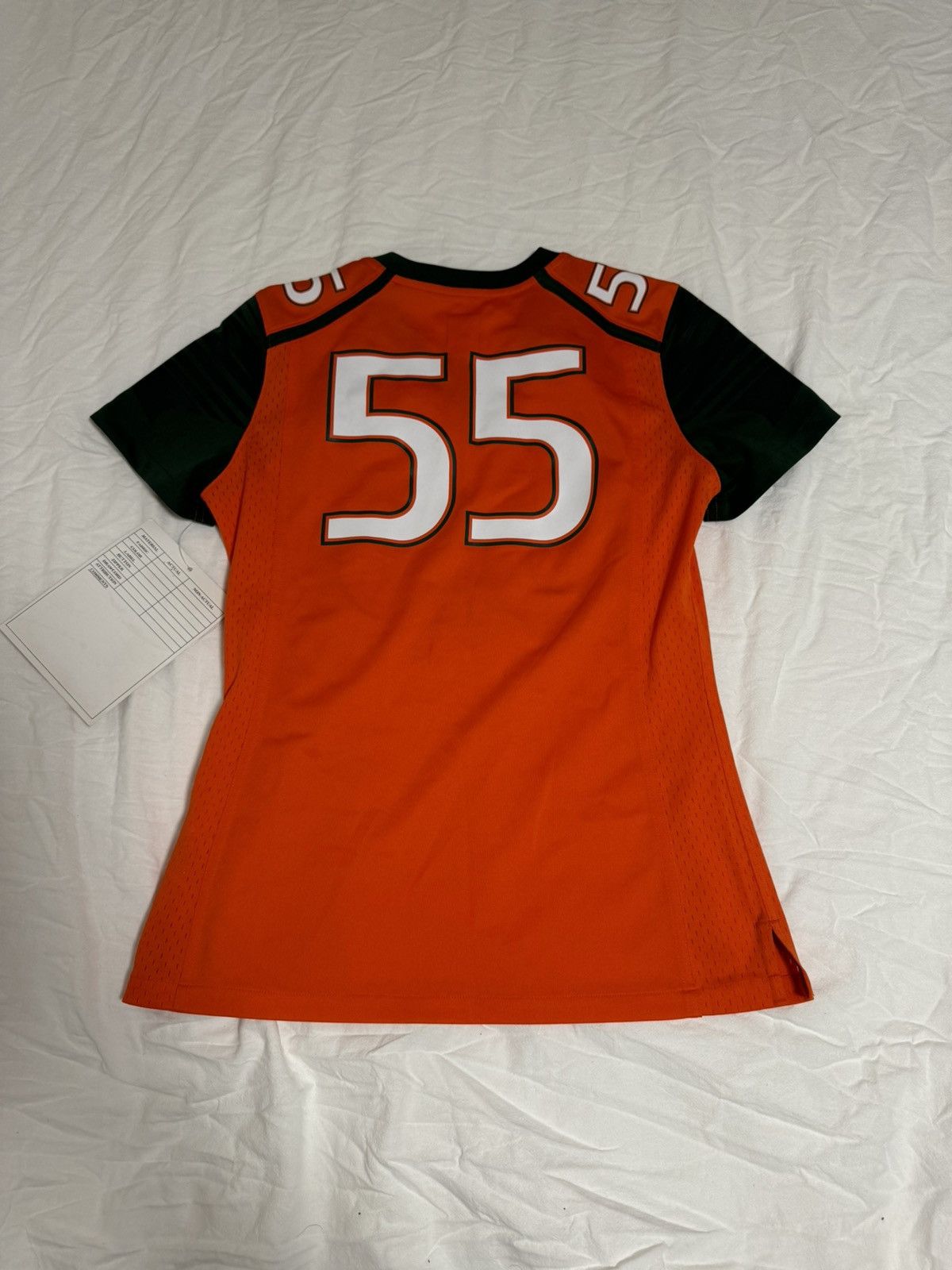 Nike SAMPLE Nike Miami Hurricanes Jersey Size Medium Womens NEW Size M / US 6-8 / IT 42-44 - 6 Thumbnail