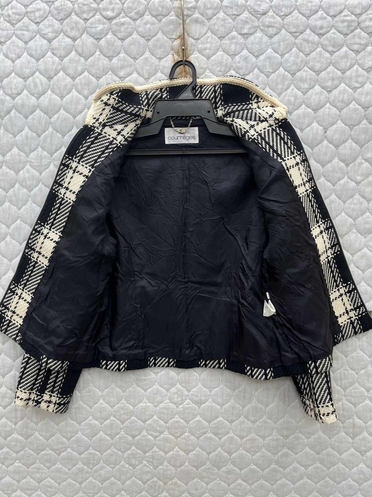 Courreges 🔥🔥🔥STEALS COURREGES ZIPPER WOOL JACKET Size S / US 4 / IT 40 - 7 Thumbnail