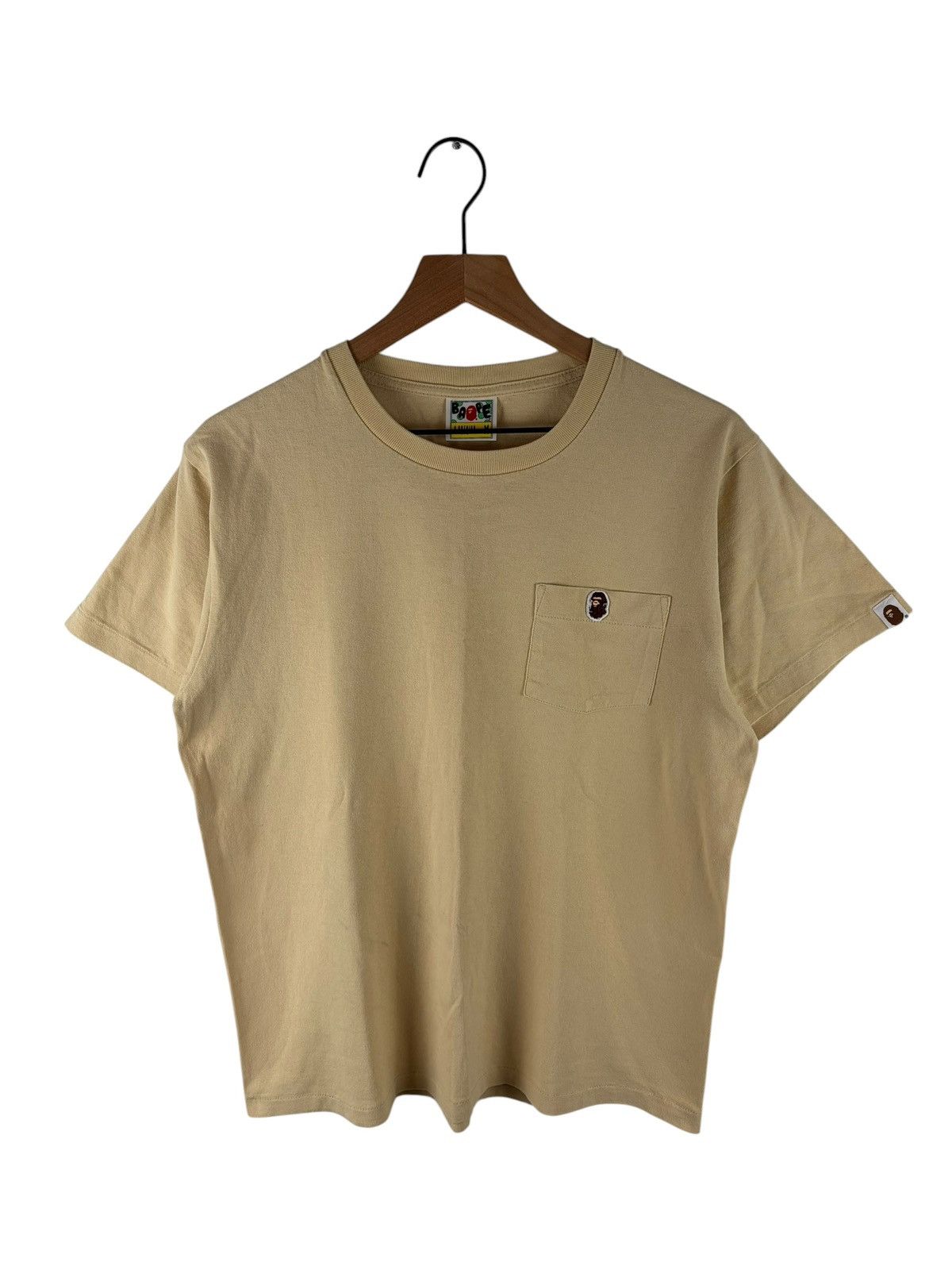 Bape Bape One Point Logo Pocket Tee Size US M / EU 48-50 / 2 - 1 Thumbnail