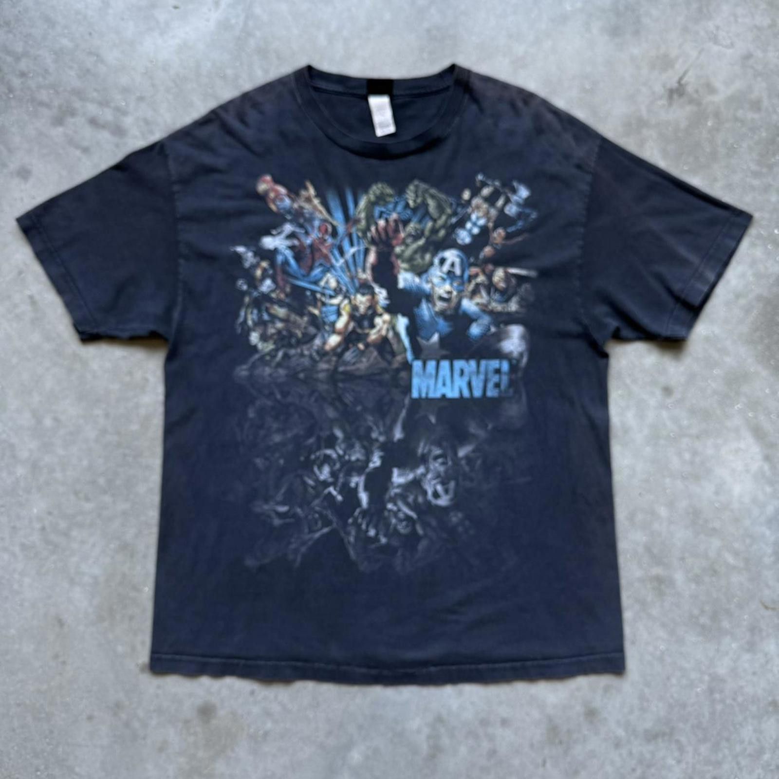 Marvel Comics Licensed Marvel Superhero’s Y2K Graphic T-Shirt Size US XL / EU 56 / 4 - 1 Thumbnail