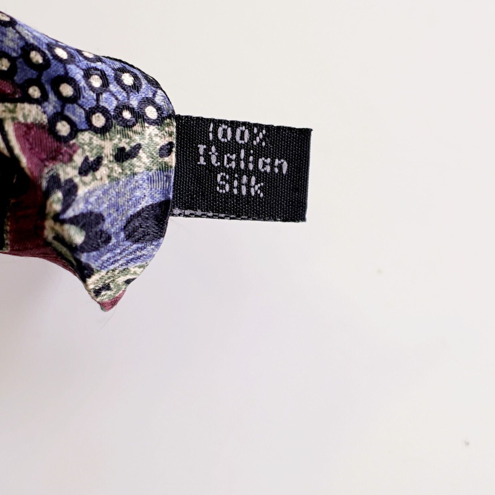 Henry Grethel Henry Grethel Purple Blue Paisley Abstract Jacquard Print Wi Size ONE SIZE - 4 Thumbnail