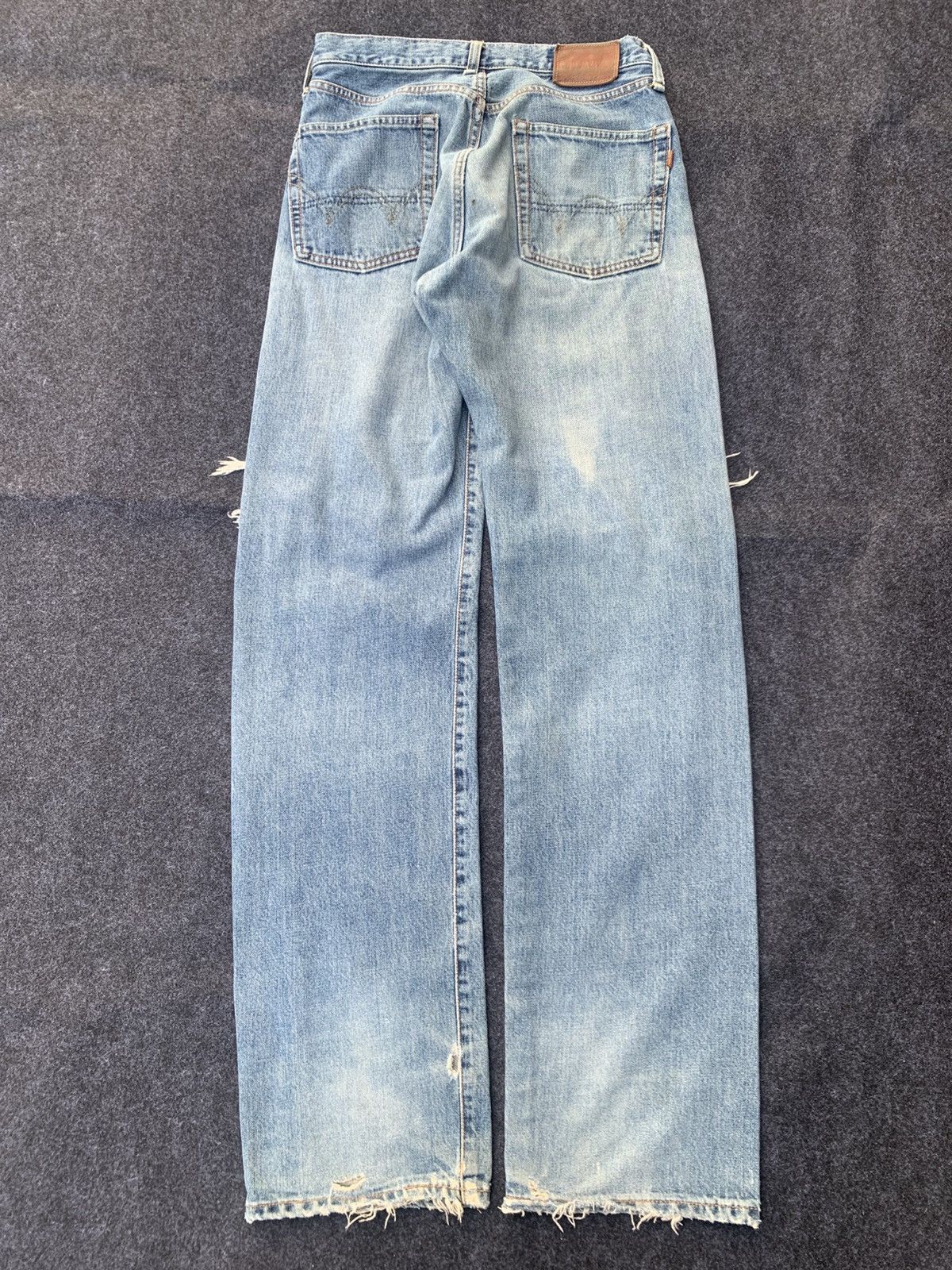 Edwin DISTRESSED EDWIN 505X SELVEDGE. Size US 28 / EU 44 - 9 Thumbnail