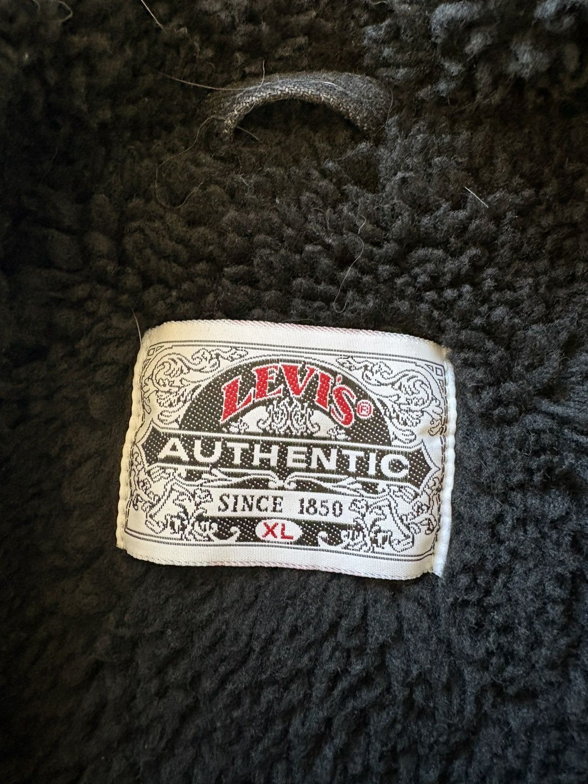 Levi's Rare Vintage 80s levis denim jacket with sherpa Size US XL / EU 56 / 4 - 8 Thumbnail