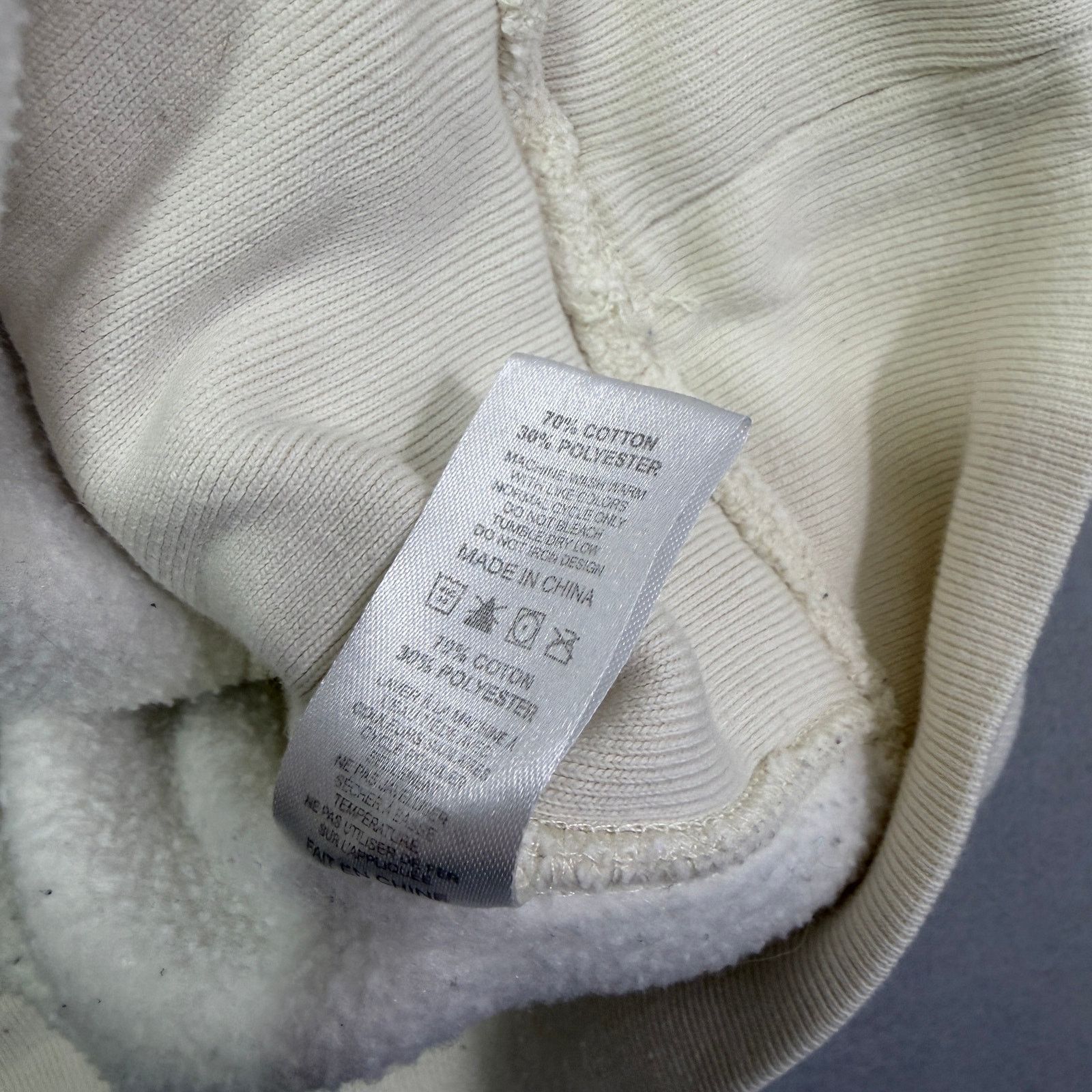 Other Barstool Sports Detroit Greek Town Hoodie Men's Large Cream Size US L / EU 52-54 / 3 - 6 Thumbnail