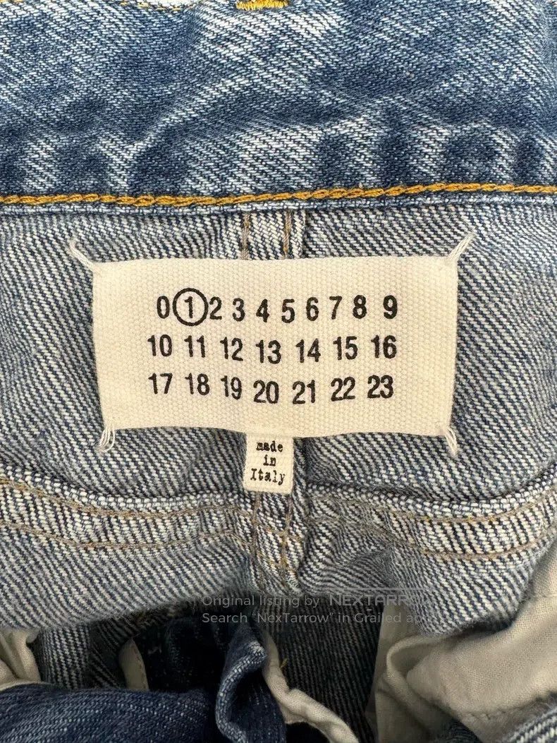 Maison Margiela Maison Margiela Cut jeans with a knife Size 25" / US 0 / IT 36 - 3 Thumbnail