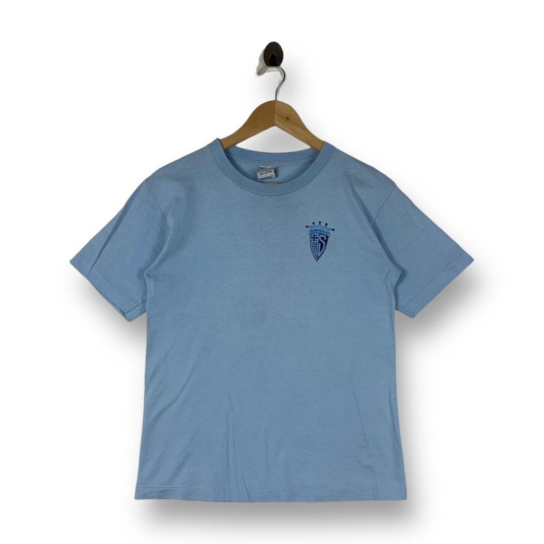 Stussy Vintage Stussy Shield Crown Logo Tee Shirt Size US XL / EU 56 / 4 - 2 Thumbnail