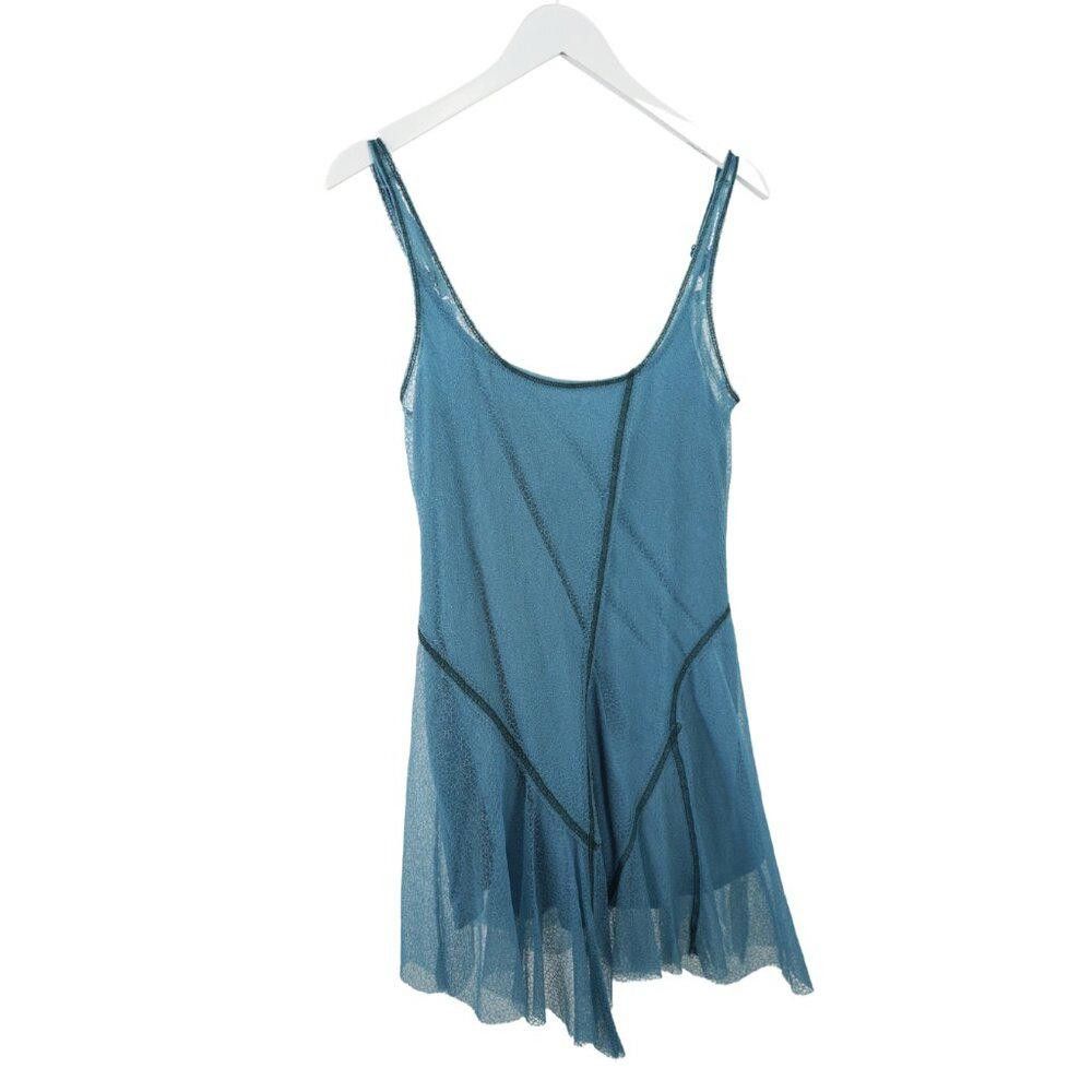 Urban Outfitters Urban Outfitters Aqua Flutter Dress Size Medium Size M / US 6-8 / IT 42-44 - 1 Thumbnail