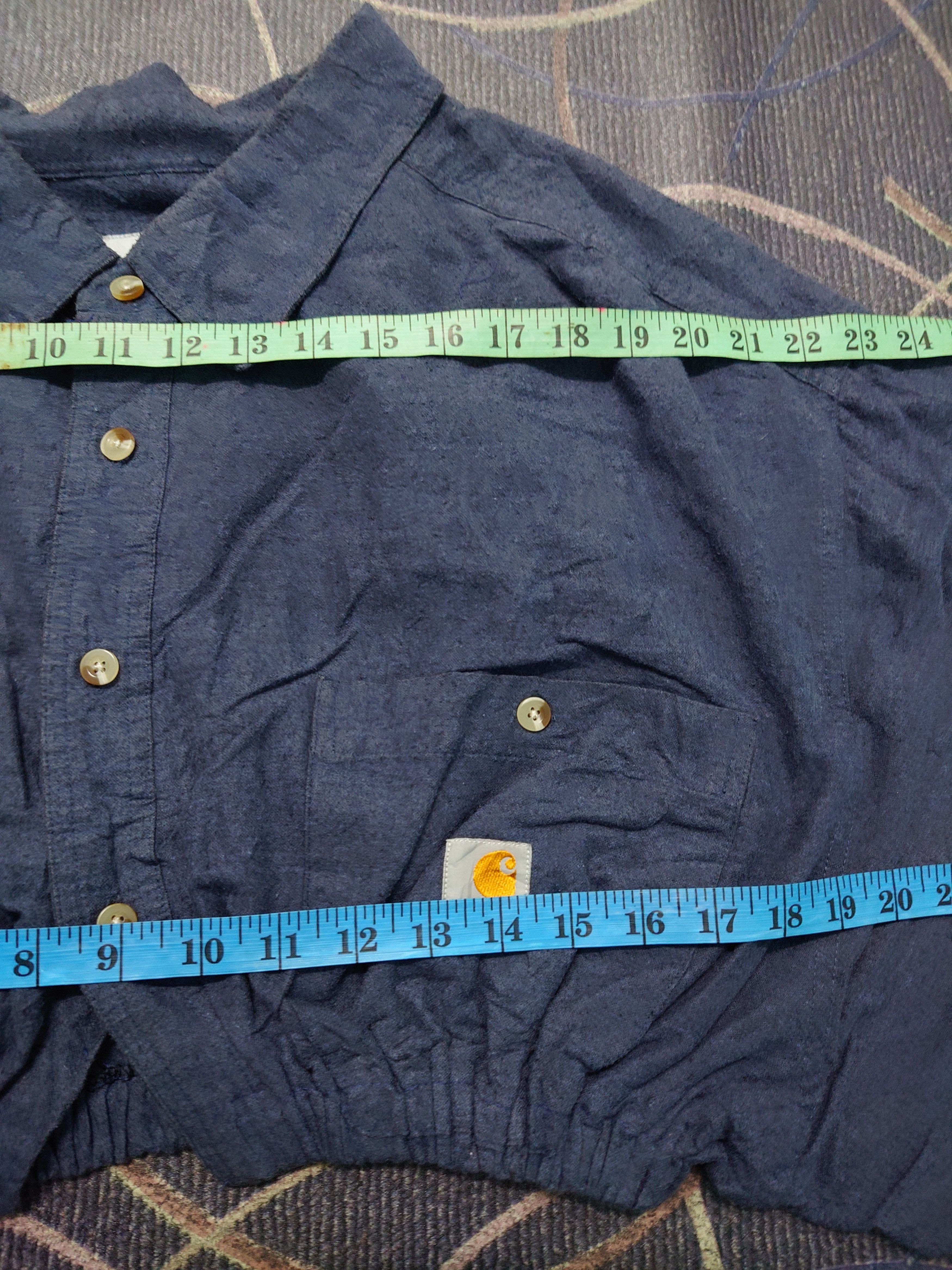 Carhartt Carhartt Cropped Button Up Shirt Size XL / US 12-14 / IT 48-50 - 8 Thumbnail