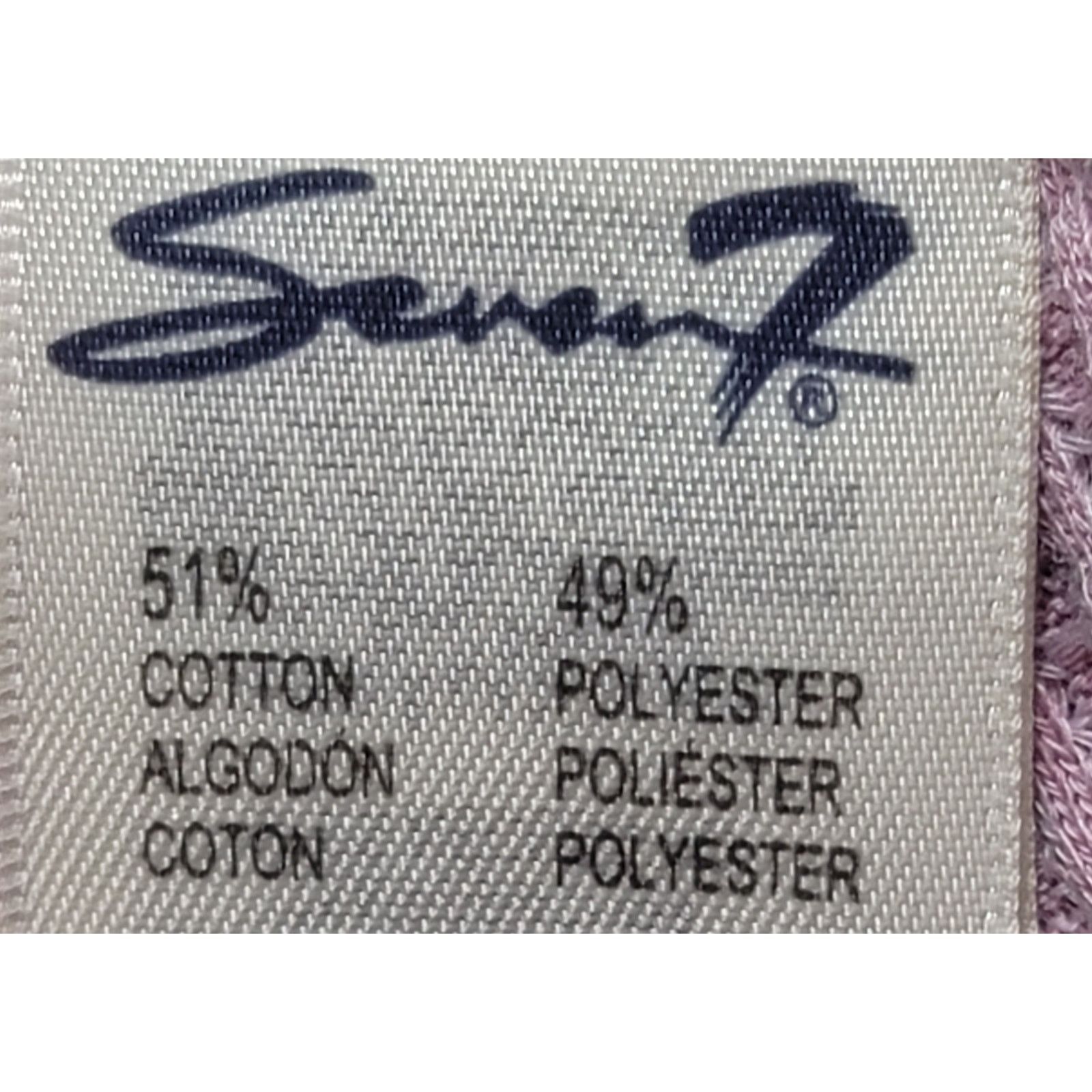 Seven 7 Seven 7 Purple Marled Waffle Knit Shark Bite Hem Top Medium Size M / US 6-8 / IT 42-44 - 4 Thumbnail
