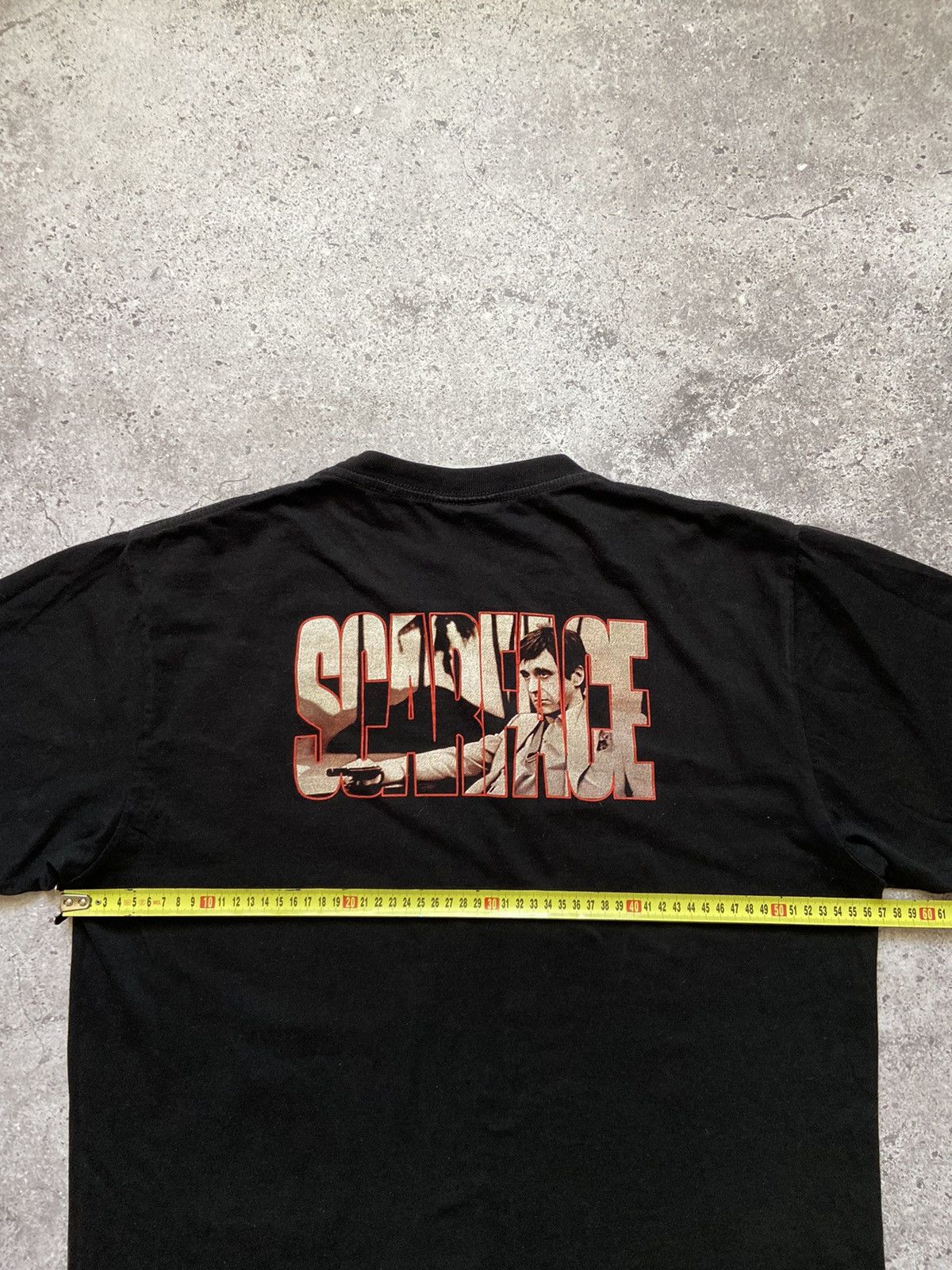 Other Scarface Vintage I trust Me vintage black logo t-shirt movie Size US L / EU 52-54 / 3 - 6 Thumbnail