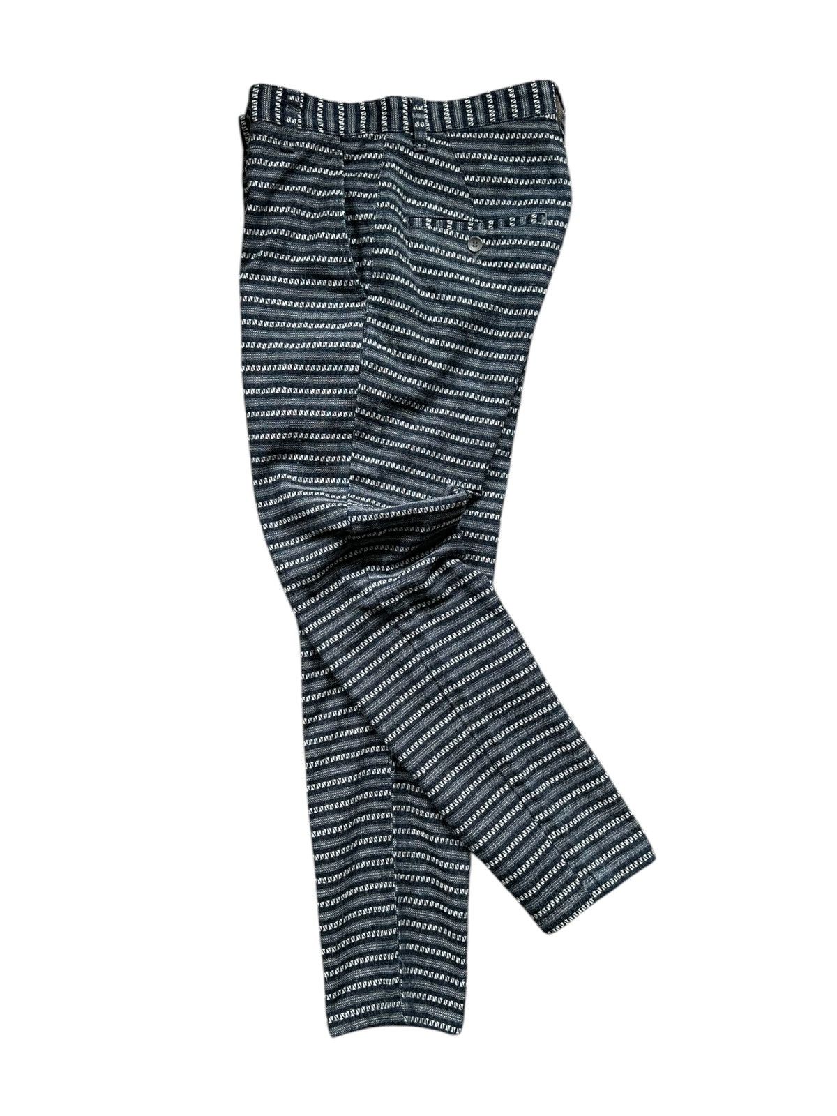 Johnbull 00's JOHNBULL Japan weaves indigo pants Size US 29 - 4 Thumbnail