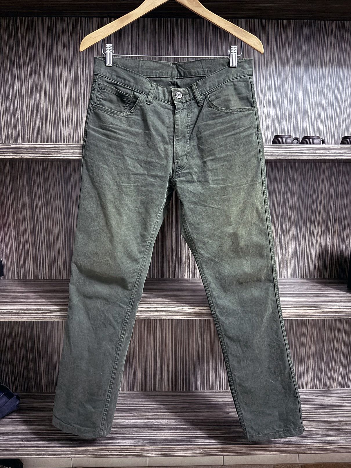 Visvim Visvim 12SS FLUXUS 03 CHINO Pants Sz. 1 OLIVE 01121050008017 Size US 30 / EU 46 - 1 Thumbnail