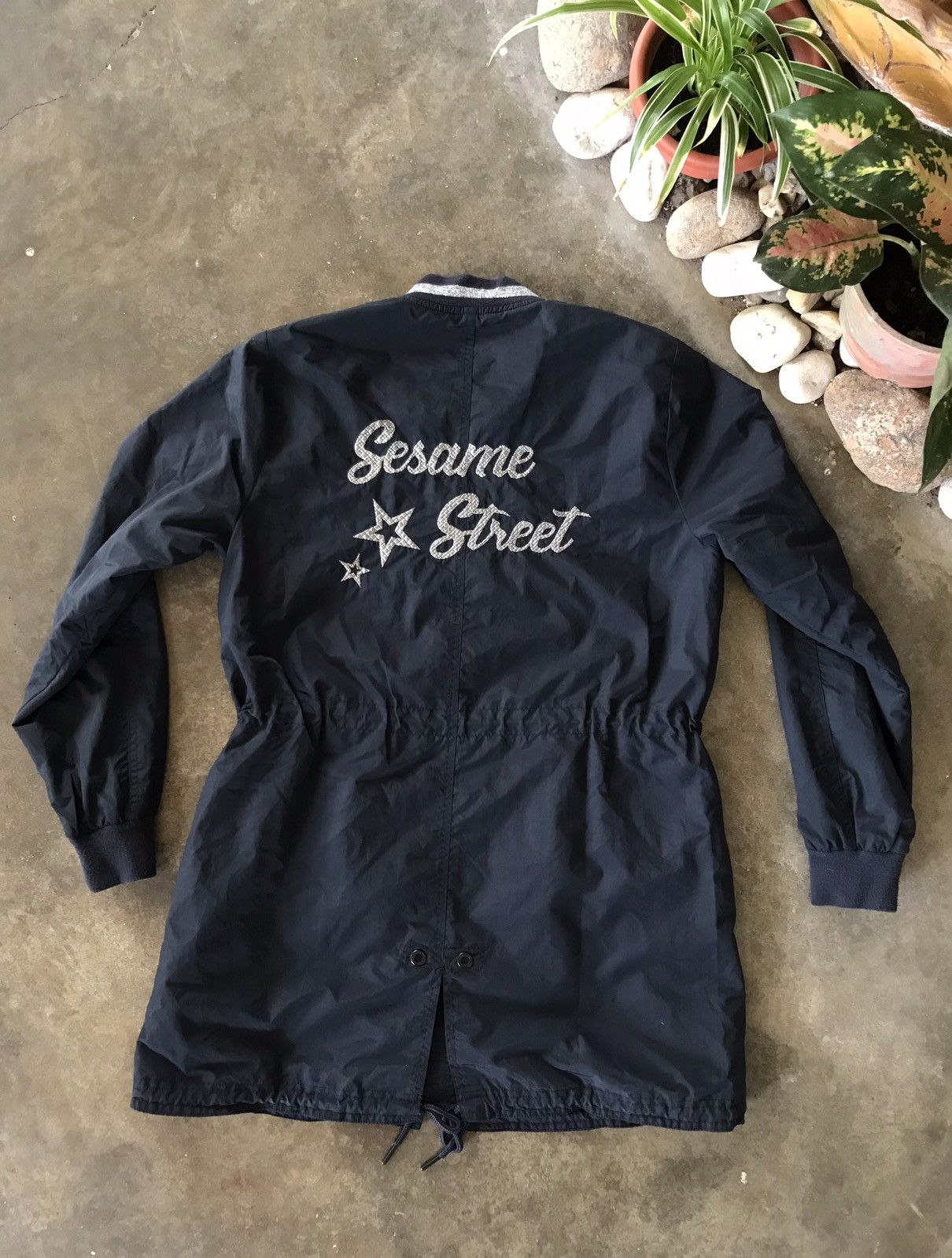 Cartoon Network × Vintage Sesame Street Parkas Long Jacket🔥 Size S / US 4 / IT 40 - 2 Thumbnail