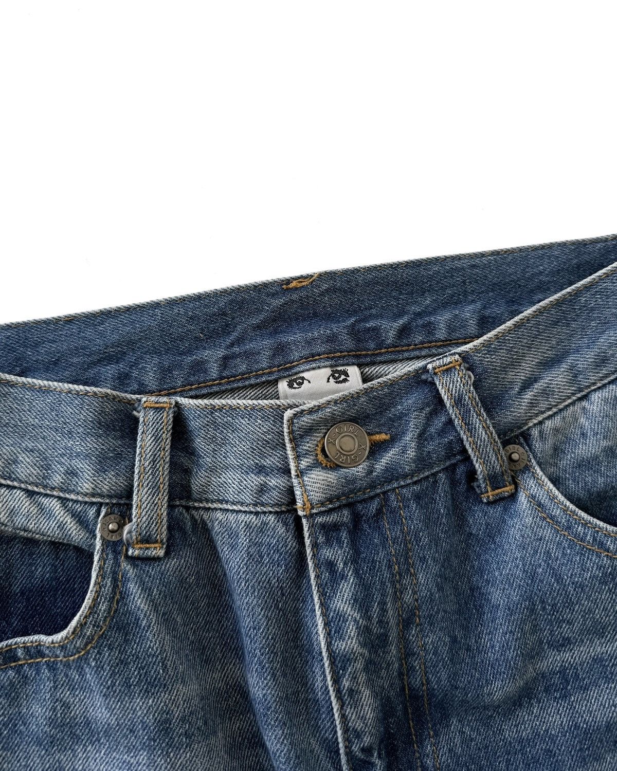 X-Girl X-GIRL LOOSE FLARE DENIM PANTS Size 28" / US 6 / IT 42 - 2 Thumbnail