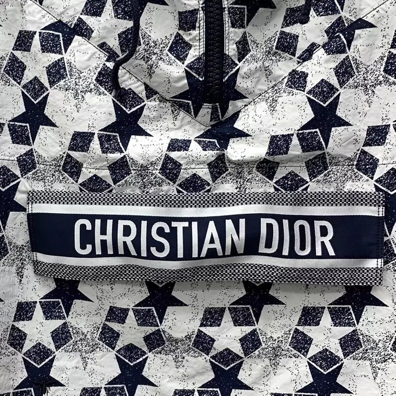 Other Dior Color-blocked five-pointed star print full-print hood Size S / US 4 / IT 40 - 5 Thumbnail