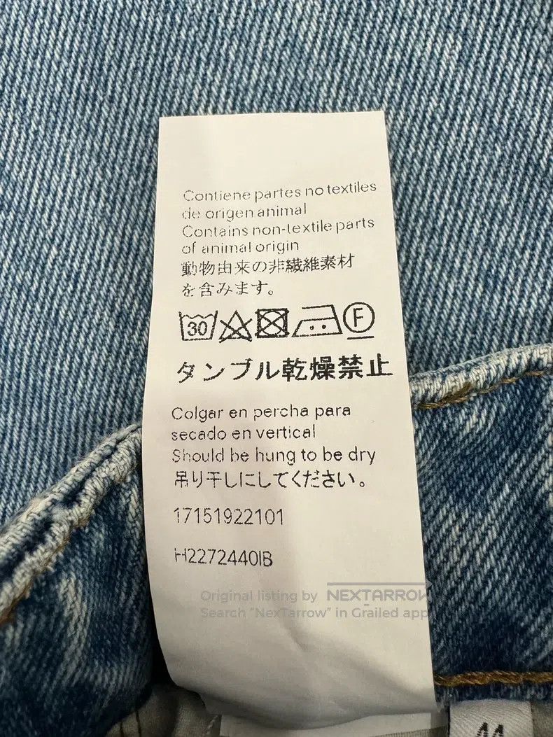 Loewe Loewe Blue jeans with leather logo and double pockets on t Size US 44 / EU 60 - 7 Thumbnail