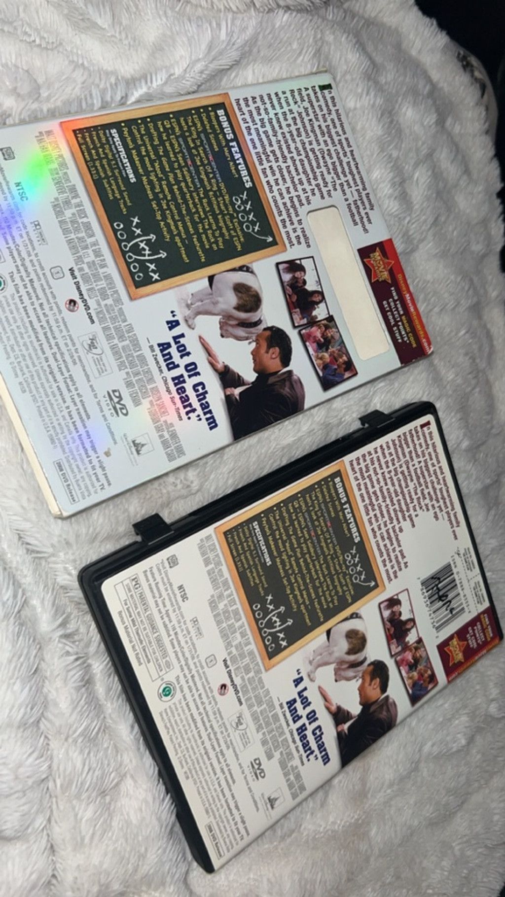 Other Unisex Disney The Game Plan Full Screen DVD White Red Size US S / EU 44-46 / 1 - 4 Thumbnail