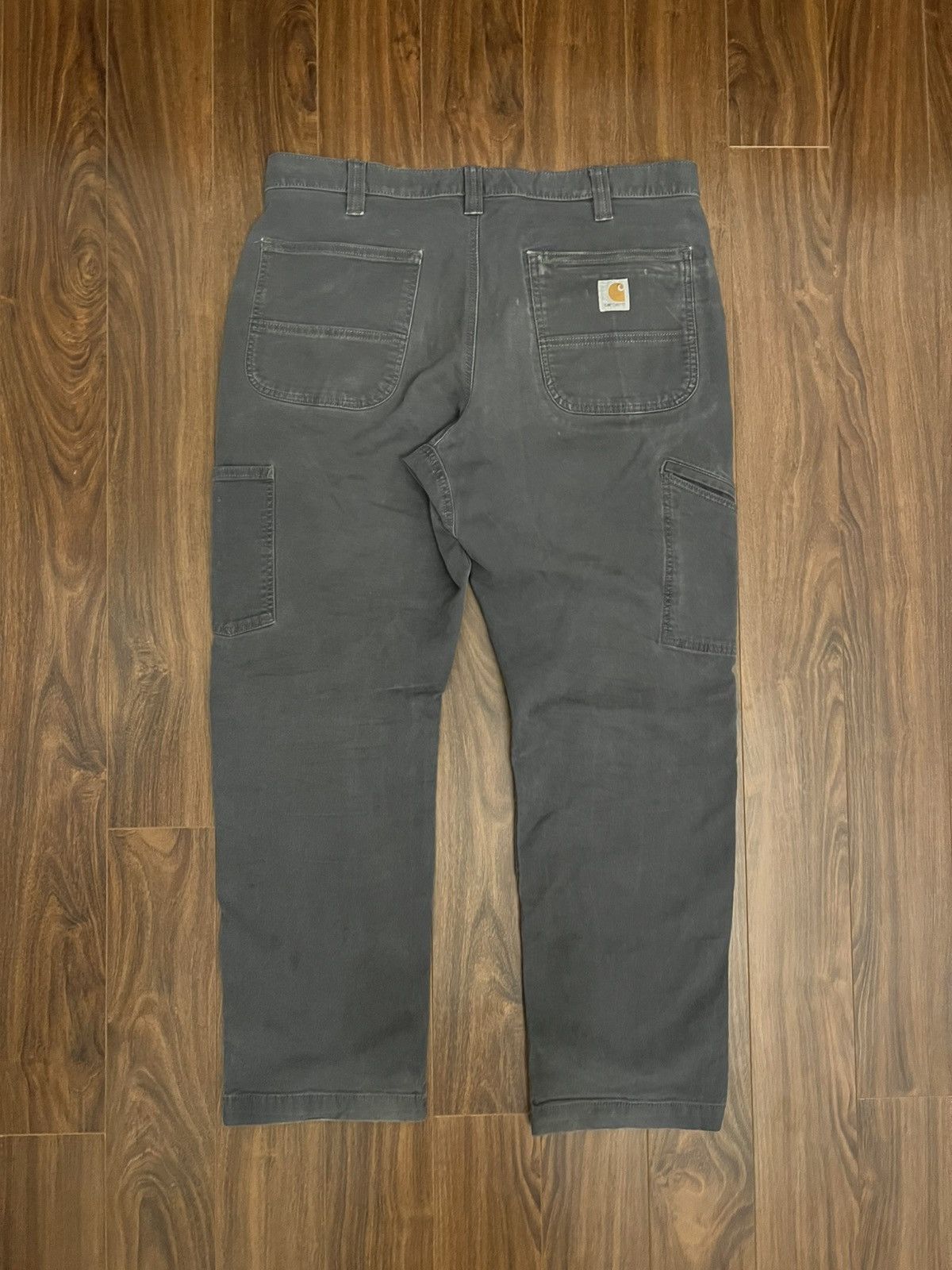 Carhartt Vintage Thrashed Carhartt Double Knee Carpenter Pants Size US 36 / EU 52 - 2 Thumbnail