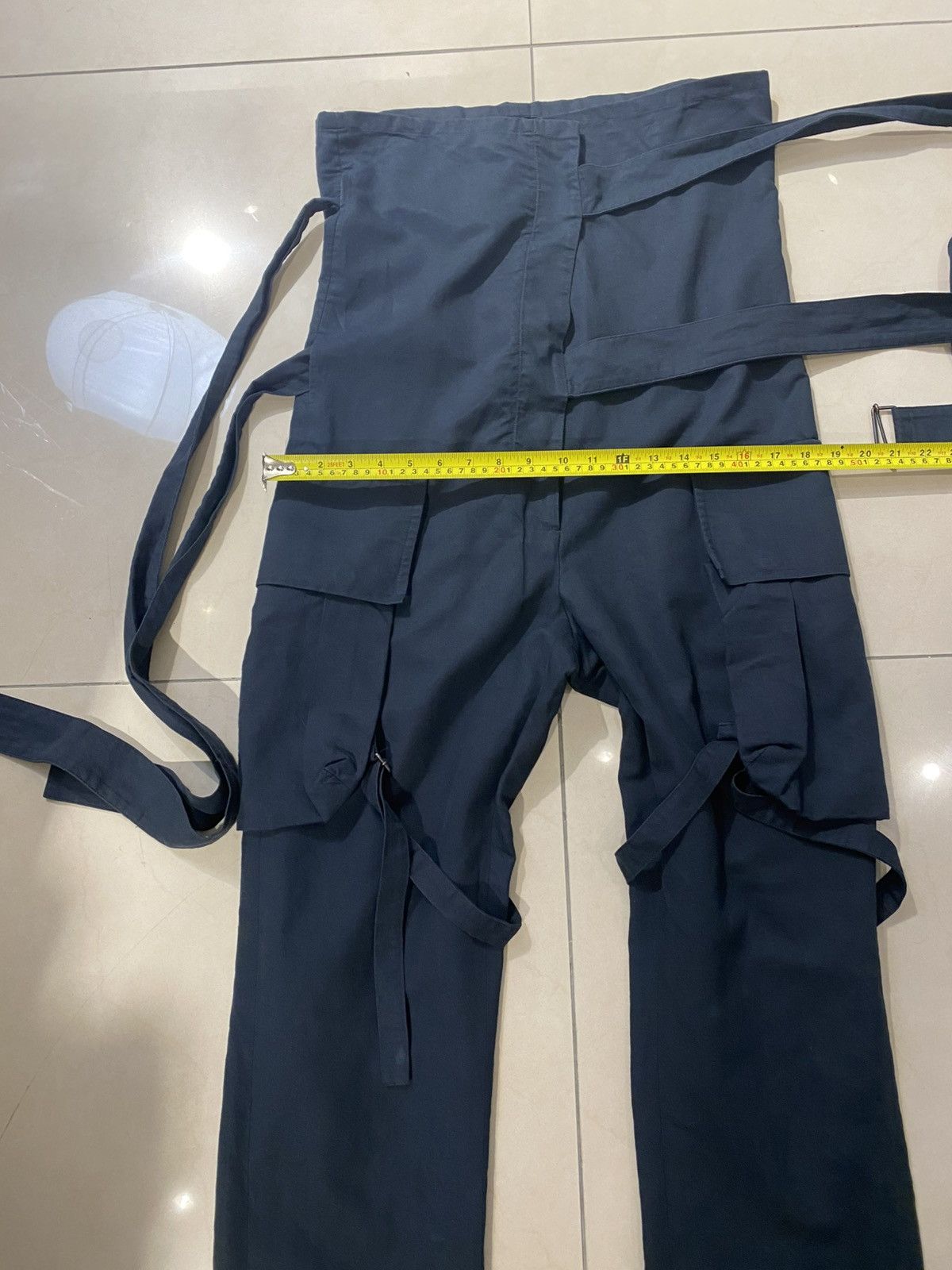 Ann Demeulemeester Ann Demeulemeester Bondage Strap Cargo Pants Size US 36 / EU 52 - 16 Thumbnail