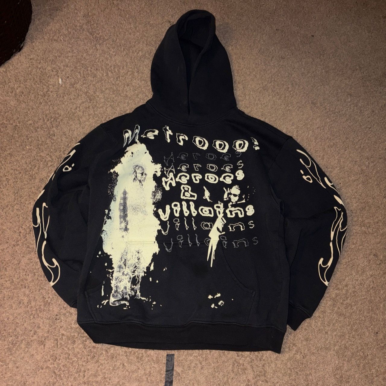 HELLSTAR Hellstar Records Tour Hoodie - Size M | Grailed