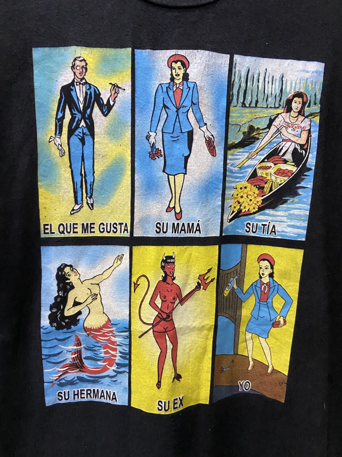 Other MEXICAN LOTERIA GAME TEE SHIRT Size US L / EU 52-54 / 3 - 3 Thumbnail