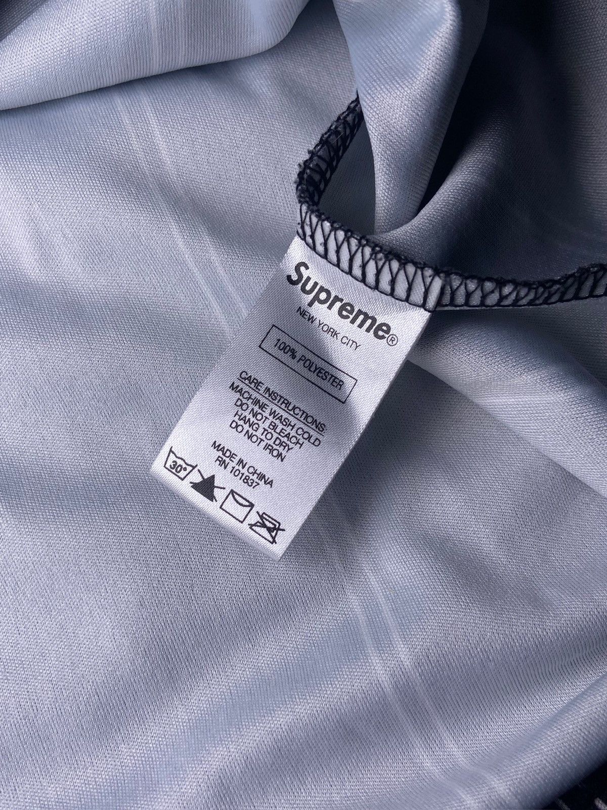 Supreme Supreme #9 Soccer Polo Jersey in black/grey Size US M / EU 48-50 / 2 - 9 Thumbnail