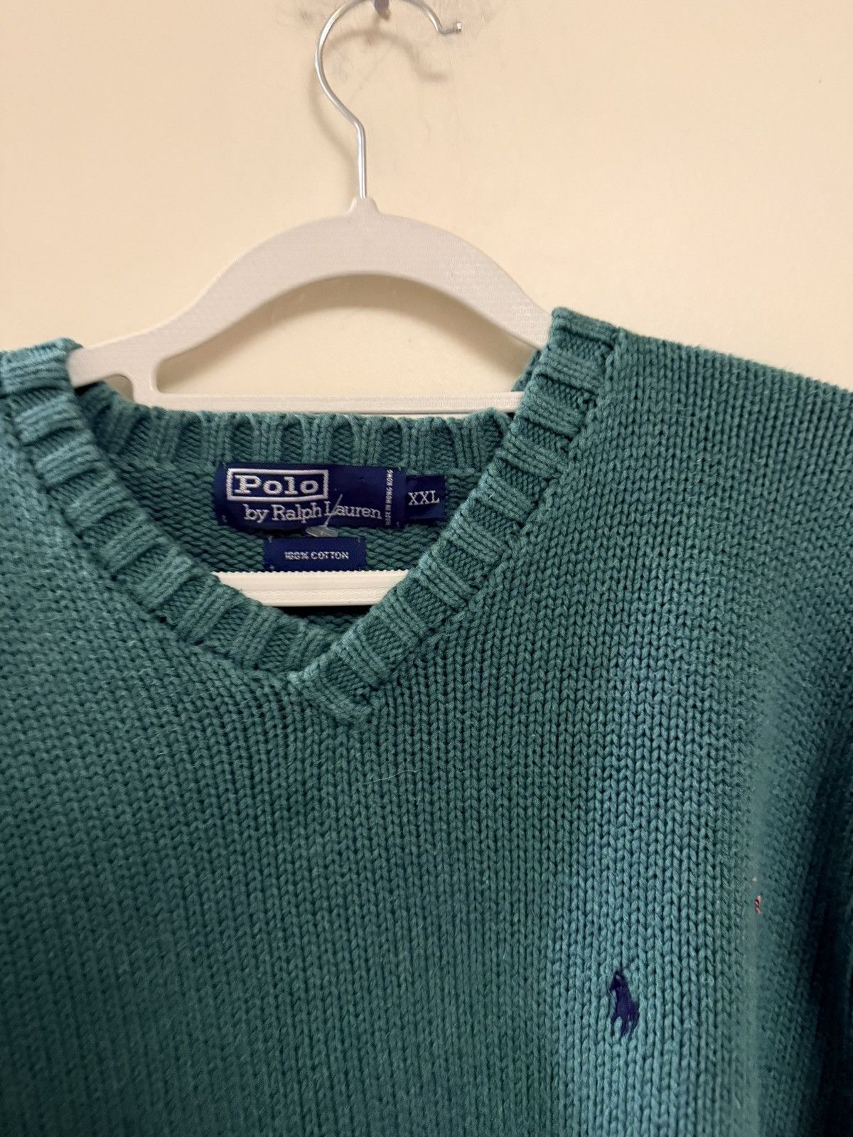 Ralph Lauren Vintage Polo Ralph Lauren Prima Cotton Sweater Size US XXL / EU 58 / 5 - 2 Thumbnail