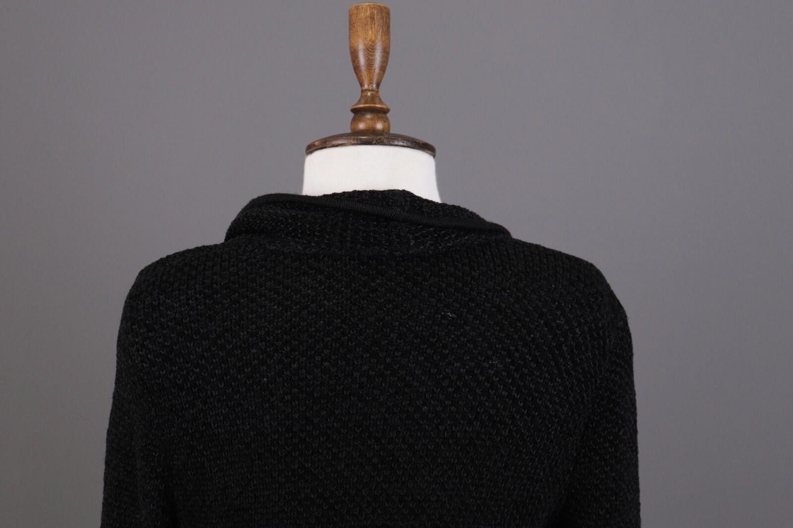 Christian Dior Monsieur Mondi Black Cable Knit Pockets 2 Button Sweater Size 38 / M Size M / US 6-8 / IT 42-44 - 11 Thumbnail