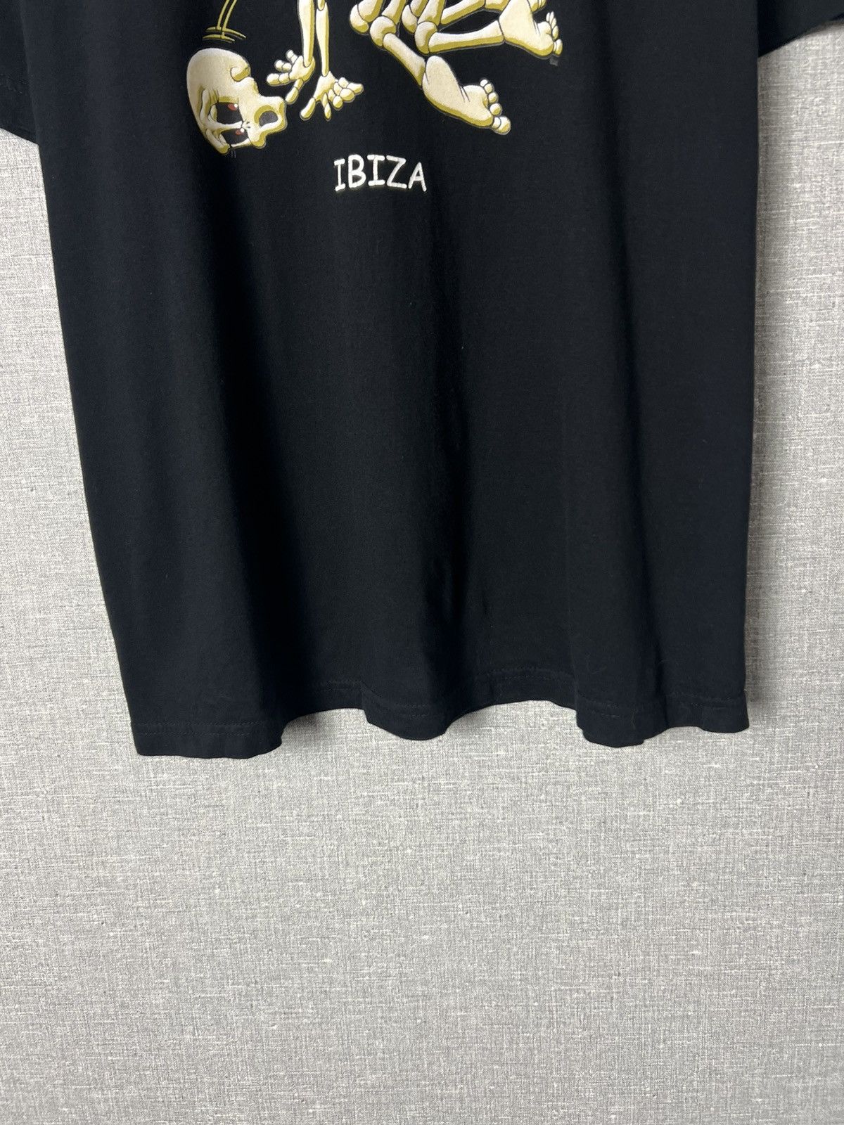 Band Tees × Vintage Ibiza Skeleton Sex “Slowly” Funny Graphic Print Tee Pornstar Size US XL / EU 56 / 4 - 5 Thumbnail