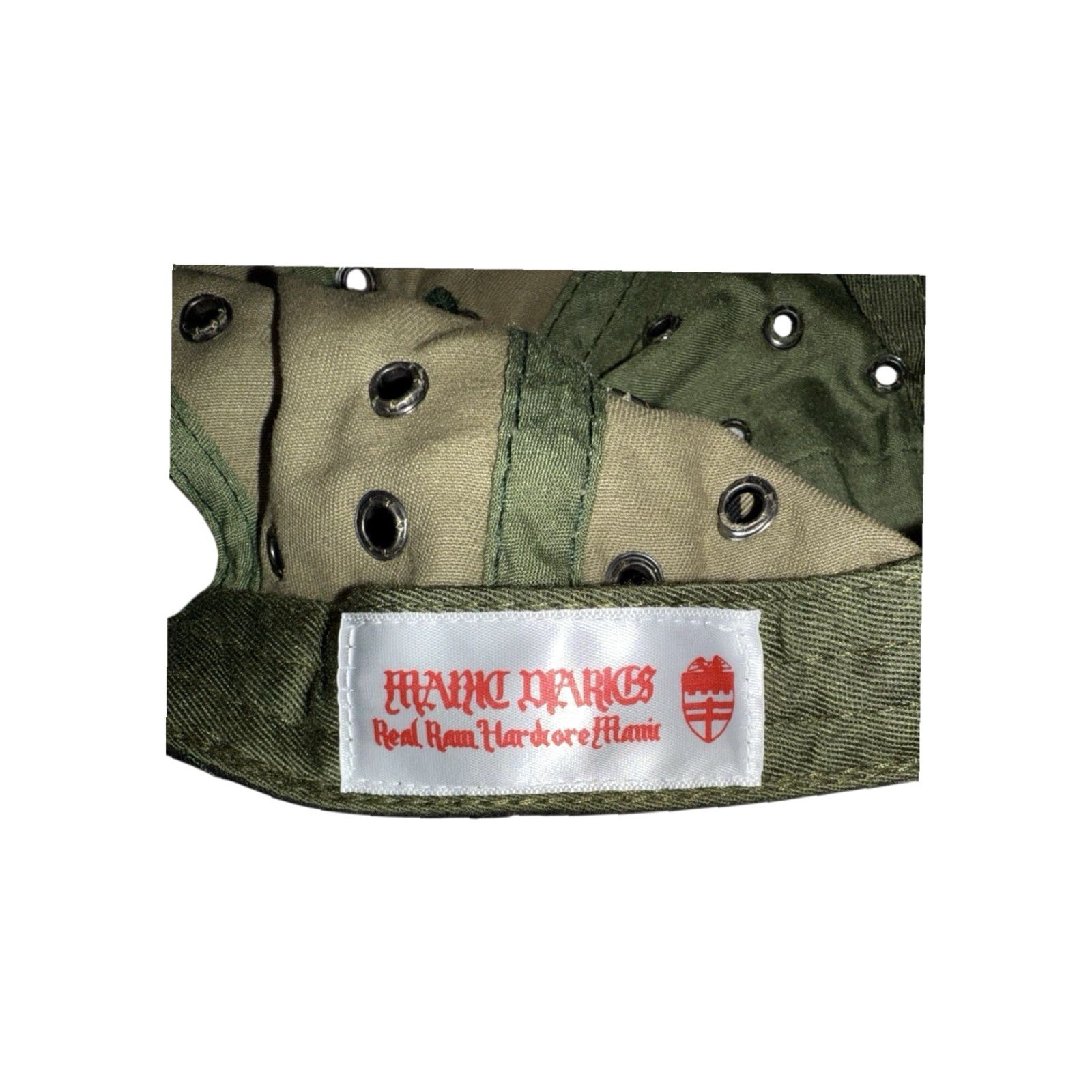 Thrasher Manic Diaries Cap One Size Men Multicolor Metal Baseball Cap Kanye West Camo Thrashed Cap Size ONE SIZE - 7 Thumbnail