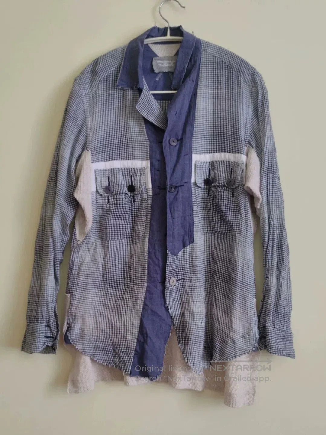 Takahiromiyashita The Soloist. Takahito Miyashita Deconstructed Shirt. Size US M / EU 48-50 / 2 - 1 Thumbnail