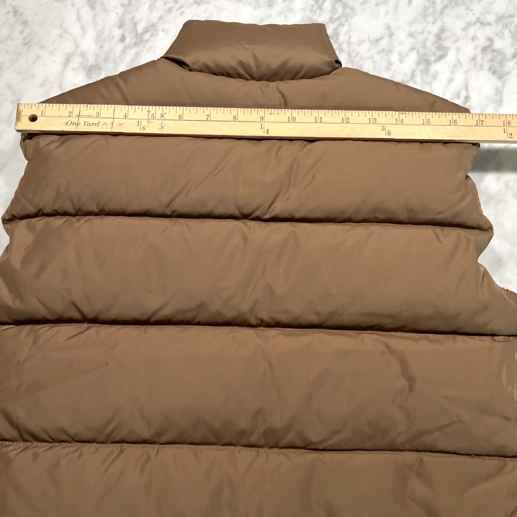 Eastern Mountain Sports VINTAGE Eastern Mountain Sports Down Filled Vest Men’s XS Brown Pockets Dbl Zip Size US XS / EU 42 / 0 - 5 Thumbnail