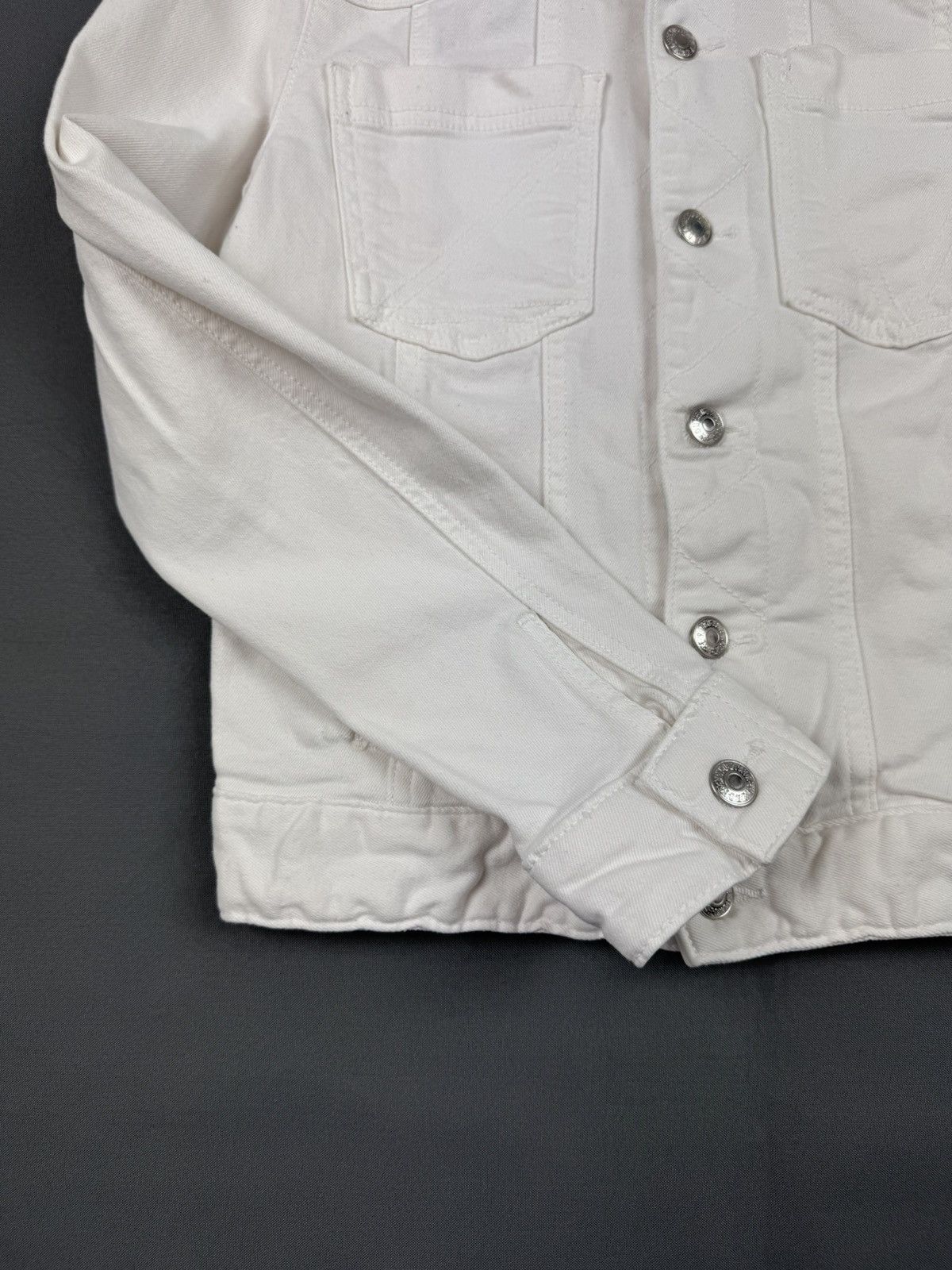 Zadig & Voltaire NWT Zadig&Voltaire Kiomy Skull Denim Women’s Jacket Size XS / US 0-2 / IT 36-38 - 8 Thumbnail