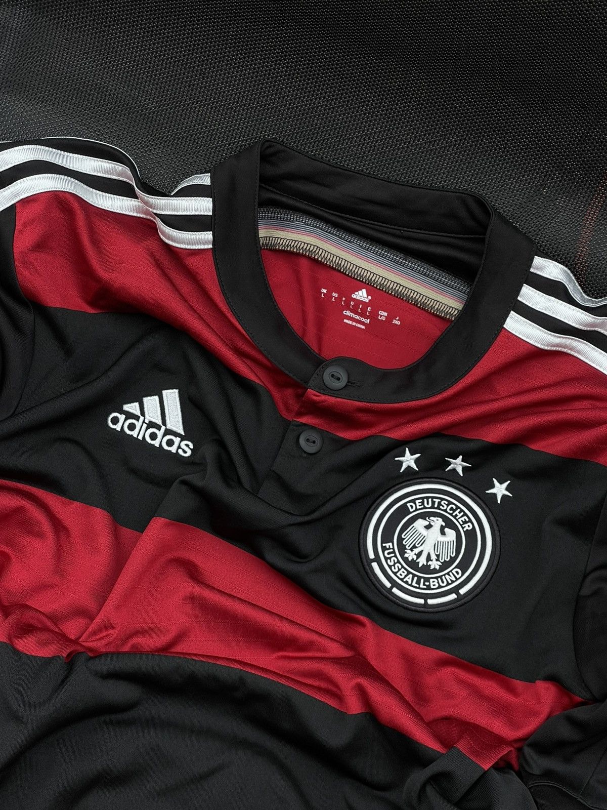 Adidas 2014 Adidas Germany World Cup Winner Soccer jersey Size US L / EU 52-54 / 3 - 9 Thumbnail