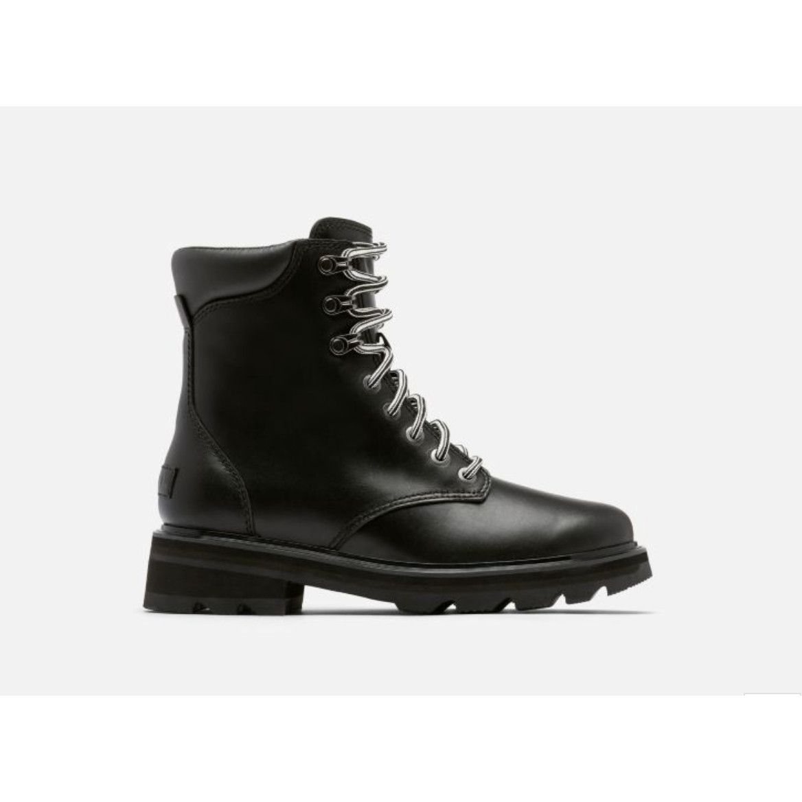image of Sorel Lennox Boots In Black And Sea Salt In Size 11 M New, Women's