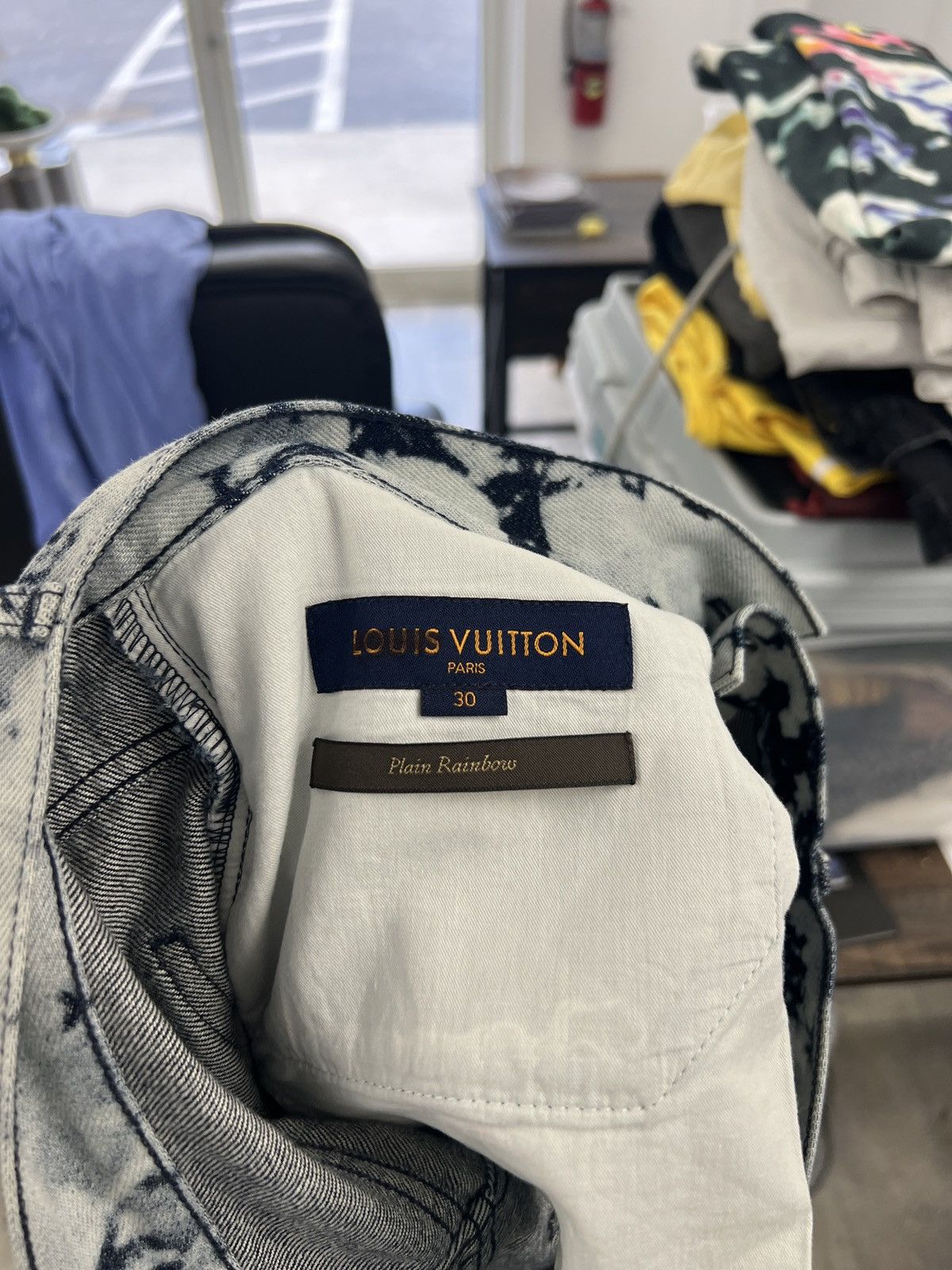 Louis Vuitton × Virgil Abloh SS19 Virgil Poppy Dorthy pants Size US 30 / EU 46 - 7 Thumbnail