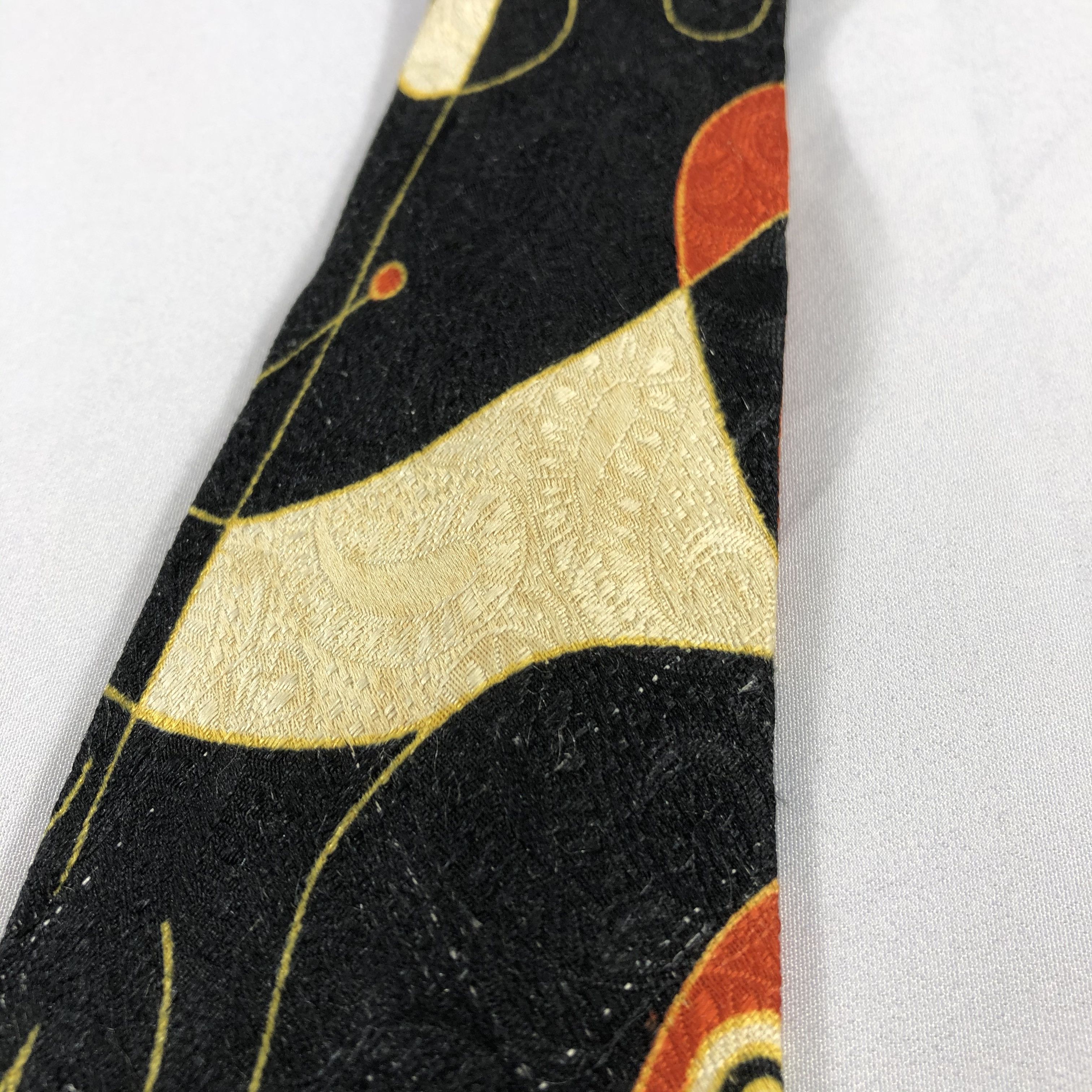 Louis Feraud × Vintage Louis Feraud Abstract Silk Neck Ties T60 Size ONE SIZE - 9 Thumbnail